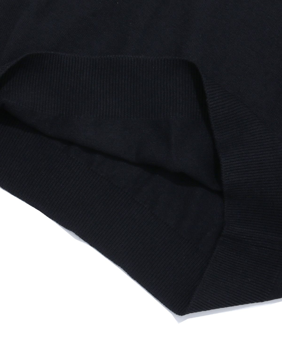 벌스원(VERSE ONE) MERINO WOOL BASIC KNIT SWEATER BLACK