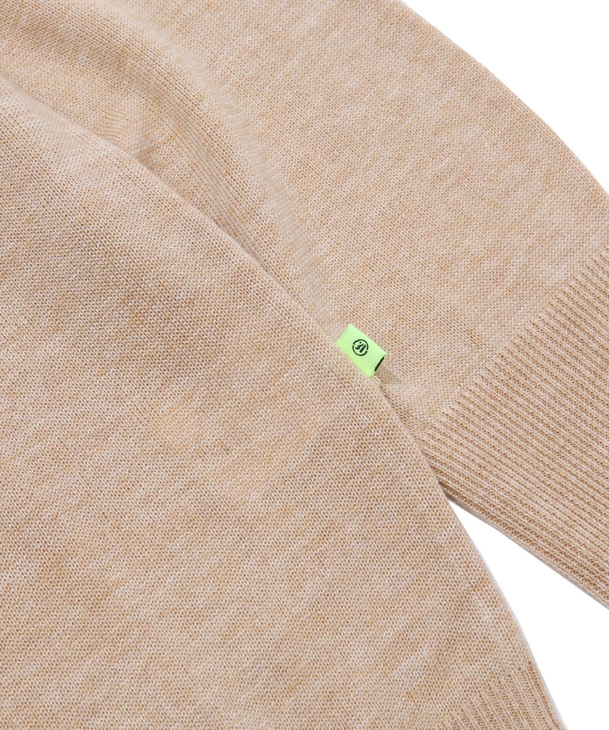 벌스원(VERSE ONE) MERINO WOOL BASIC KNIT SWEATER BEIGE