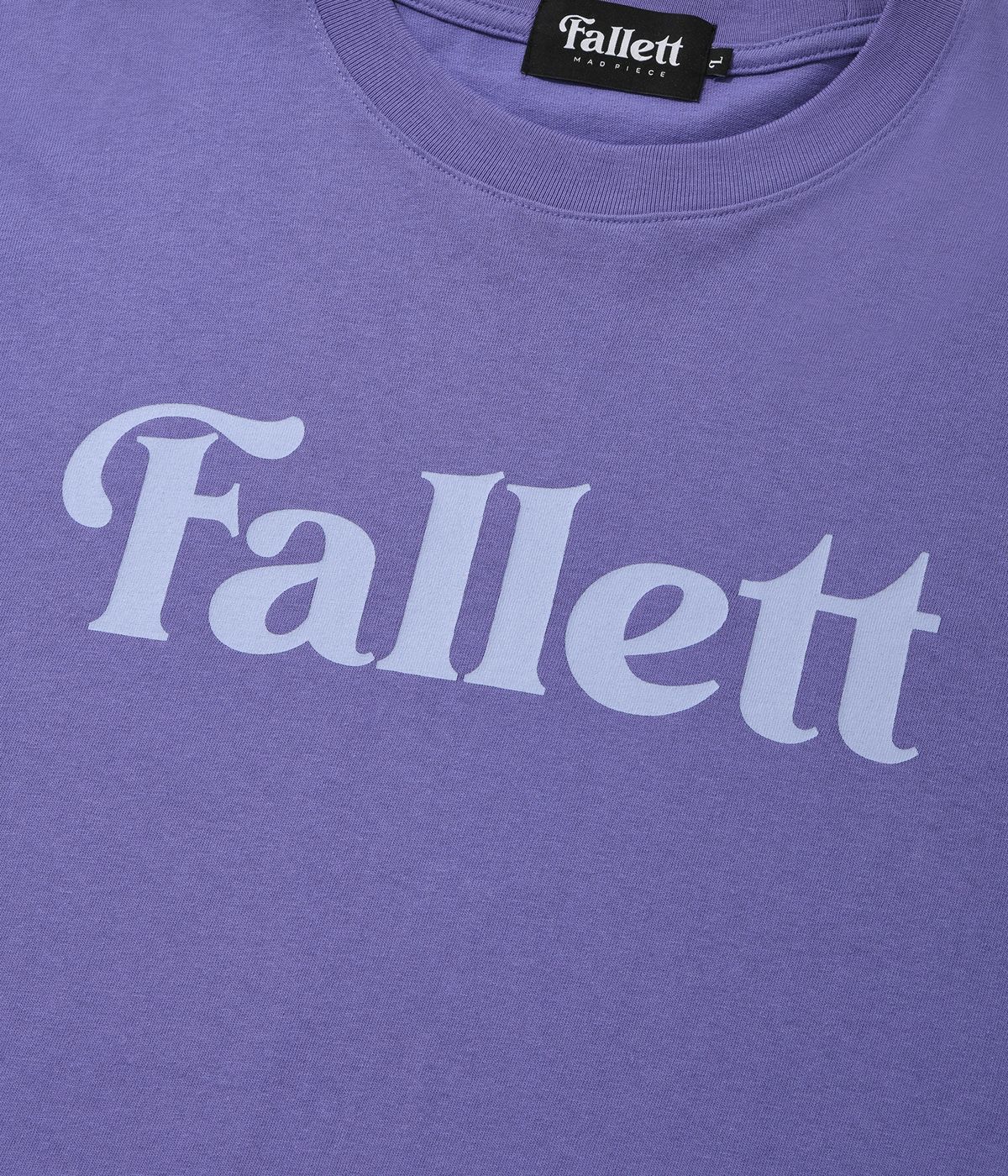 팔렛(FALLETT) 스토리 로고 롱슬리브 아이리스 블루
