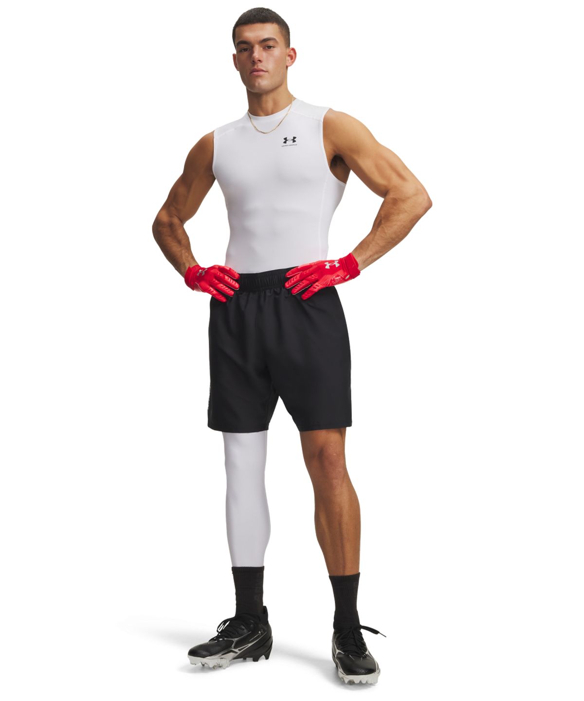 언더아머(UNDERARMOUR) 히트기어 아머 컴프레션 슬리브리스 1361522-100