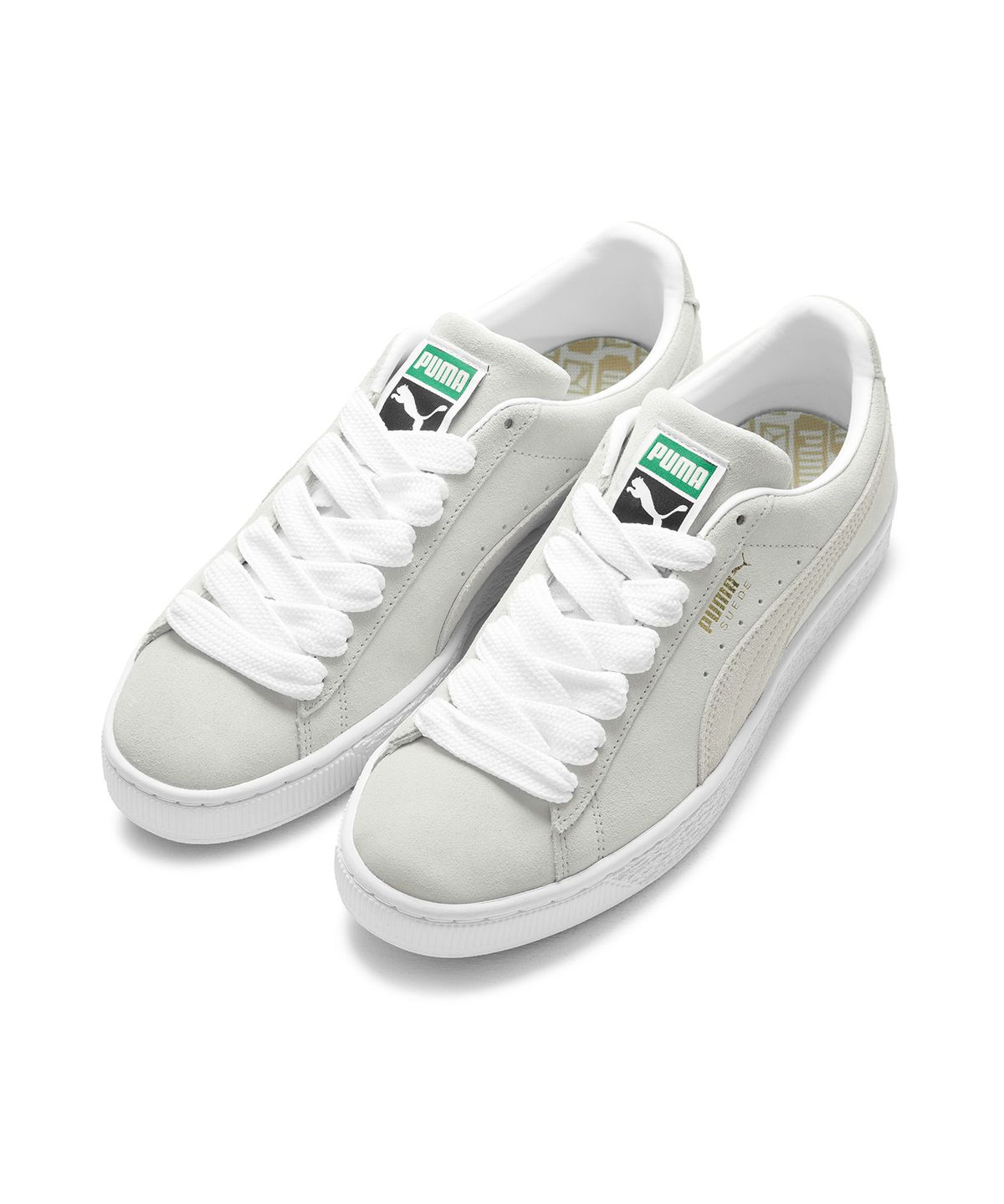 푸마(PUMA) 스웨이드 클래식 XXI - 그레이:화이트 / 374915-03