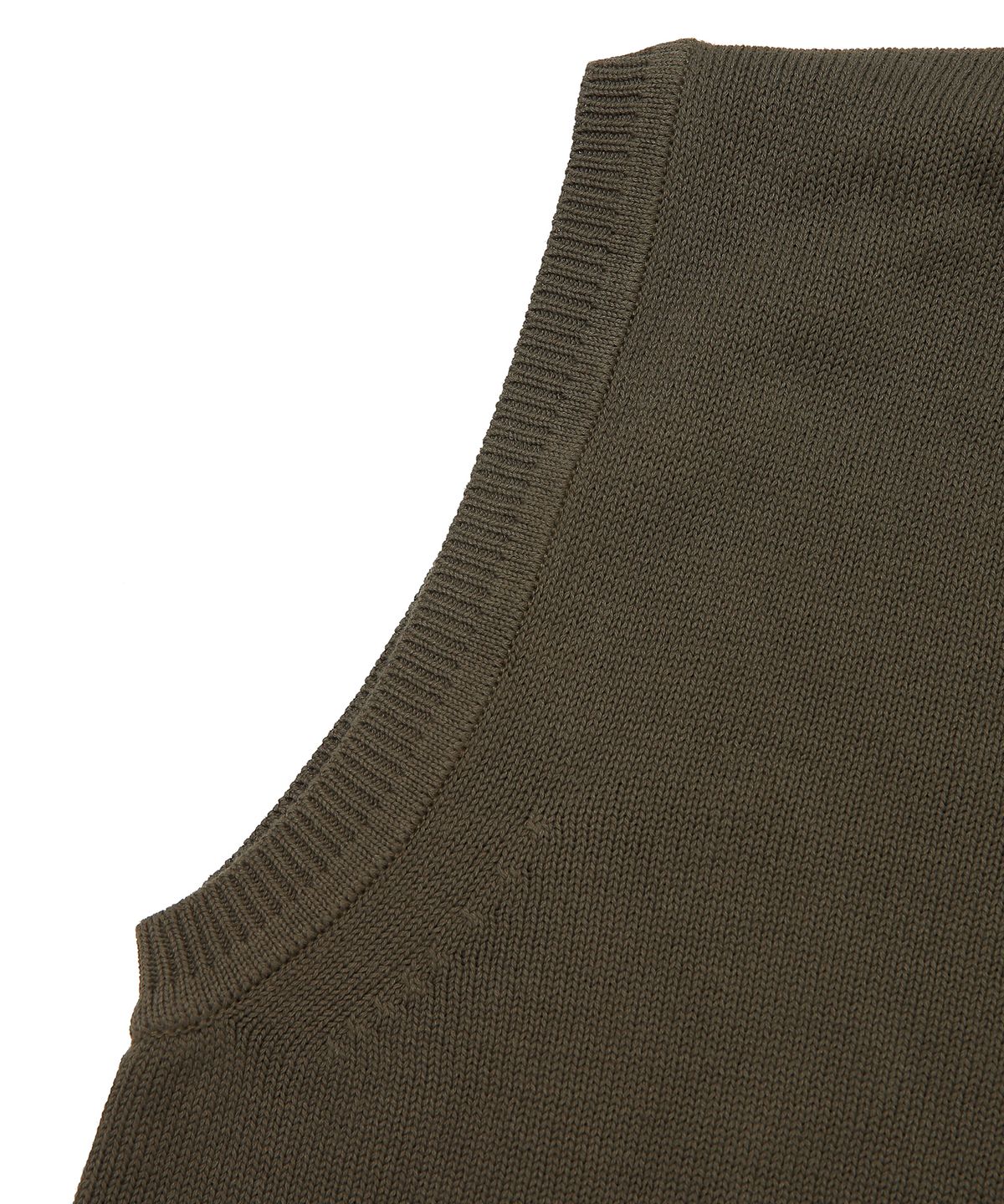 디스이즈네버댓(THISISNEVERTHAT) (SS21) T-Logo Knit Vest Olive