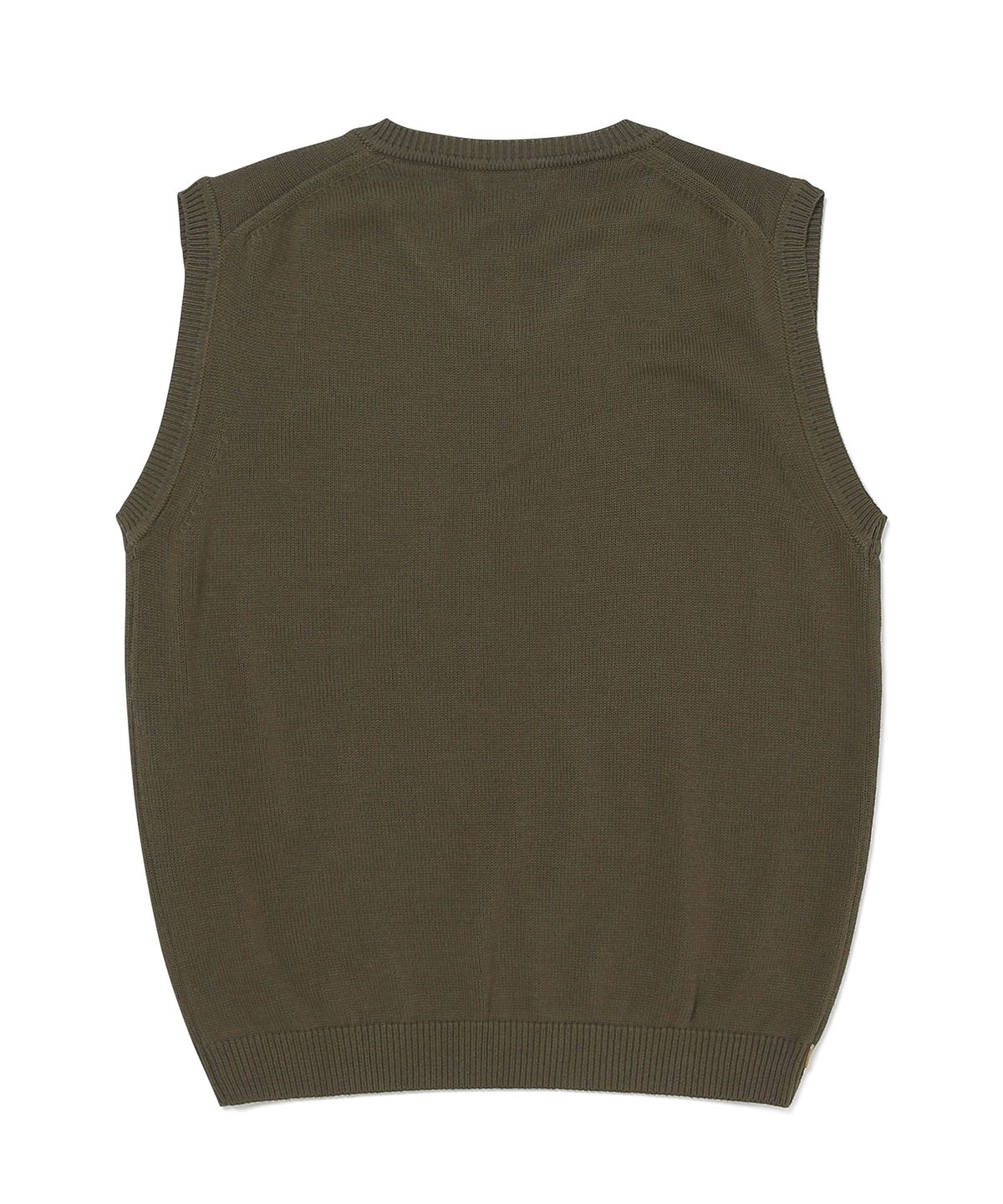 디스이즈네버댓(THISISNEVERTHAT) (SS21) T-Logo Knit Vest Olive
