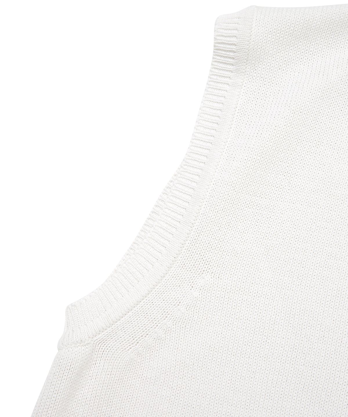 디스이즈네버댓(THISISNEVERTHAT) (SS21) T-Logo Knit Vest White