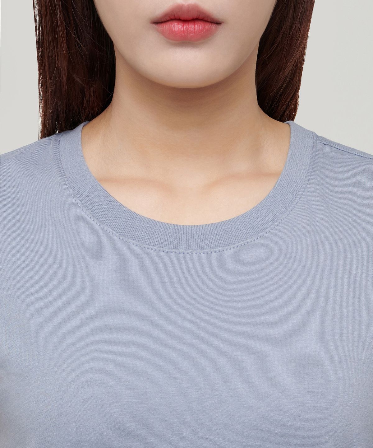 무신사 스탠다드 우먼(MUSINSA STANDARD WOMAN) 우먼즈 베이식 슬리브리스 탑 [블루 그레이]
