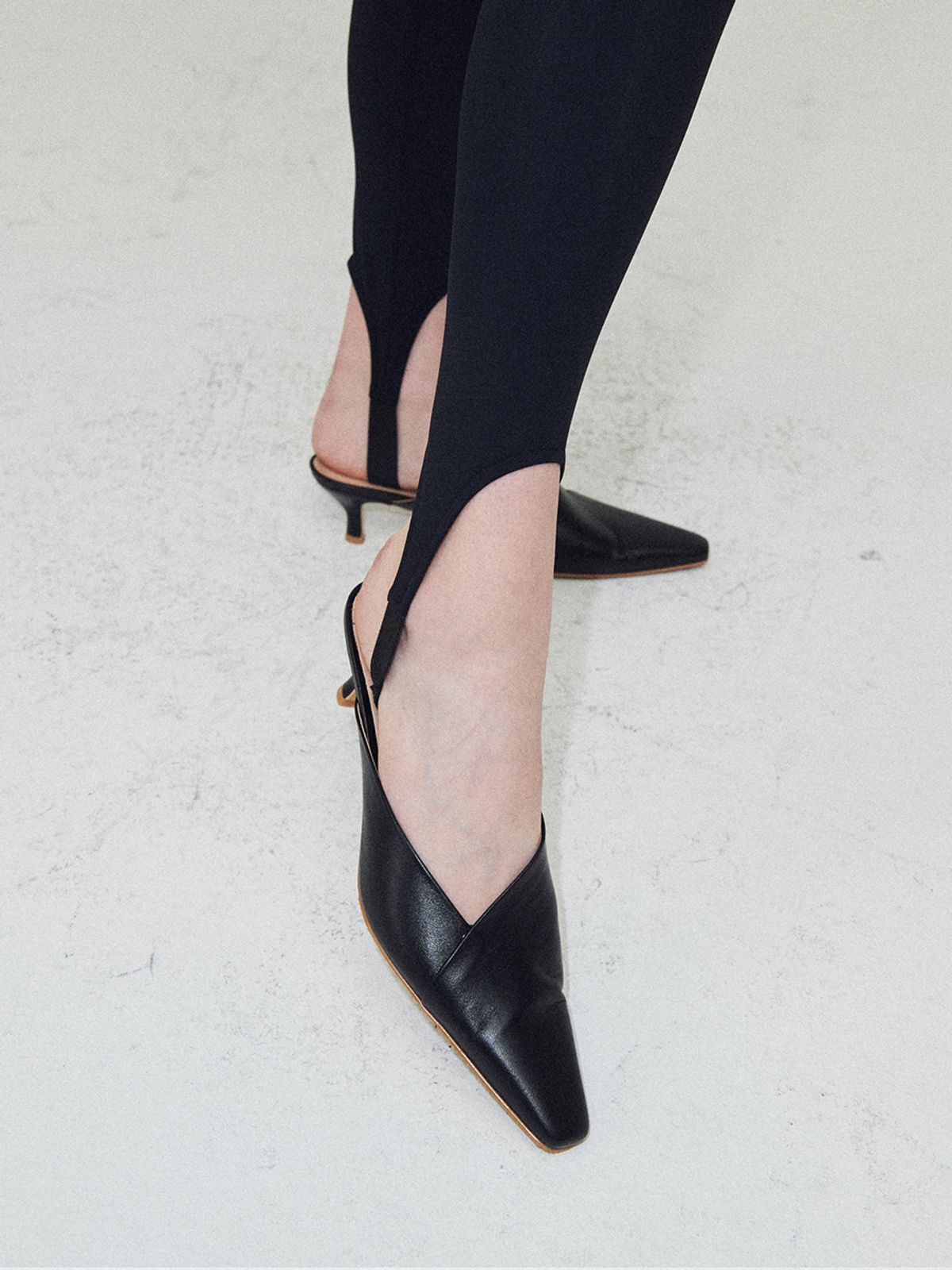 글렌웨이버리03150(GLEN-WAVERLEY 03150) 론즈 뮬 블랙  5cm