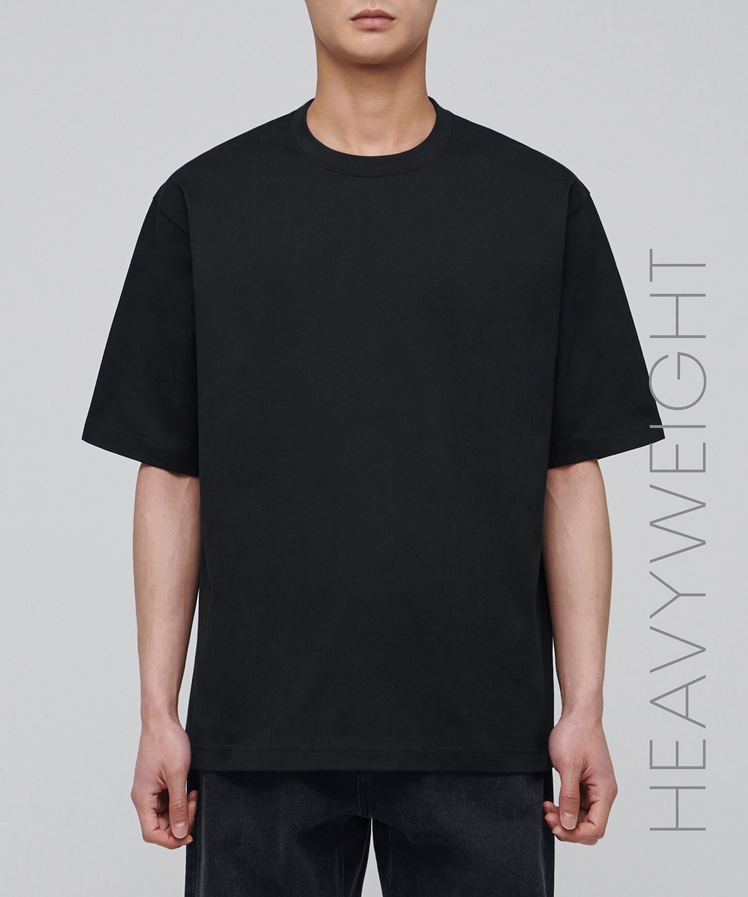 MUSINSA | MUSINSA STANDARD Heavyweight Relaxed Crew Neck T