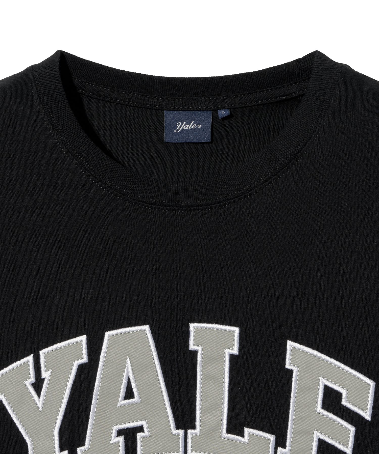 ☆YALE☆ 2 TONE ARCH TSHIRT LIGHT GRAY YEM1SS306ALG MUSINSA | YALE MULTI COLOR 2 TONE ARCH T-SHIRT LIGHT GRAY