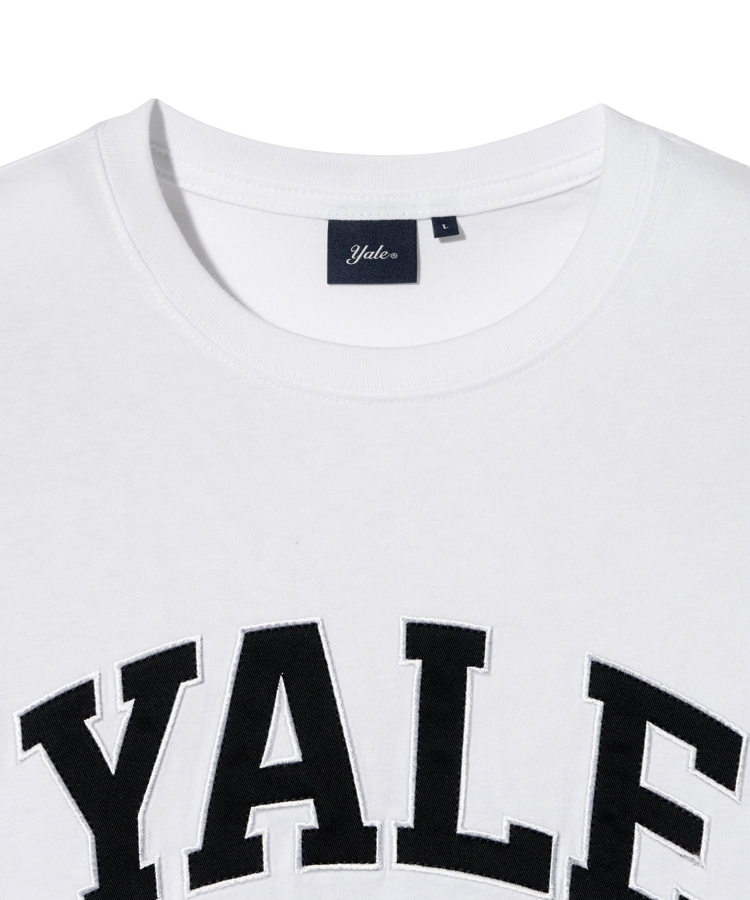☆YALE☆ 2 TONE ARCH TSHIRT NAVY YEM1SS306ANA MUSINSA | YALE 2 TONE ARCH T-SHIRT BLACK