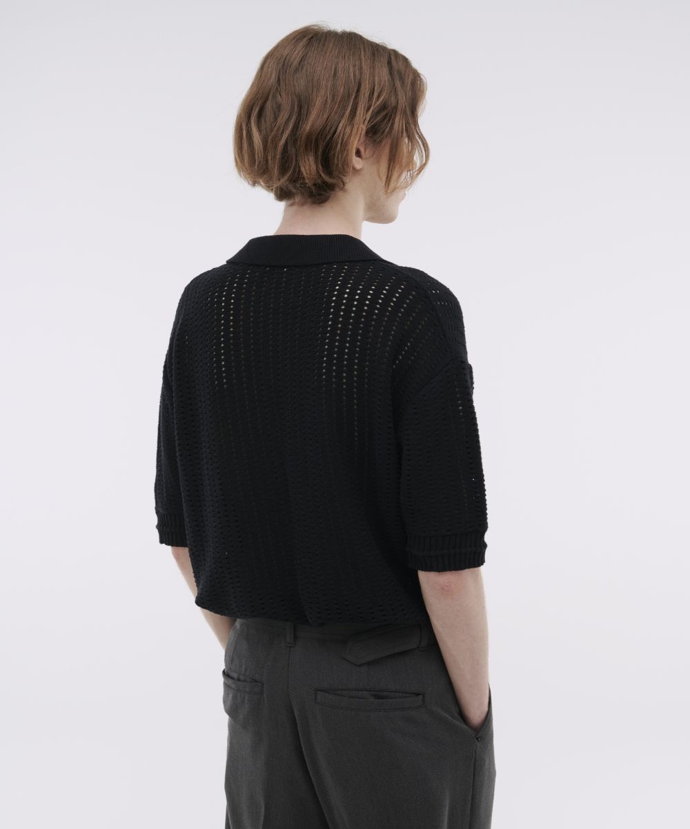 【MAISON MINED】21SS★ MAIRE KNIT HALF T MUSINSA | MAISON MINED BUTTER CREAM KNIT HALF SHIRTS
