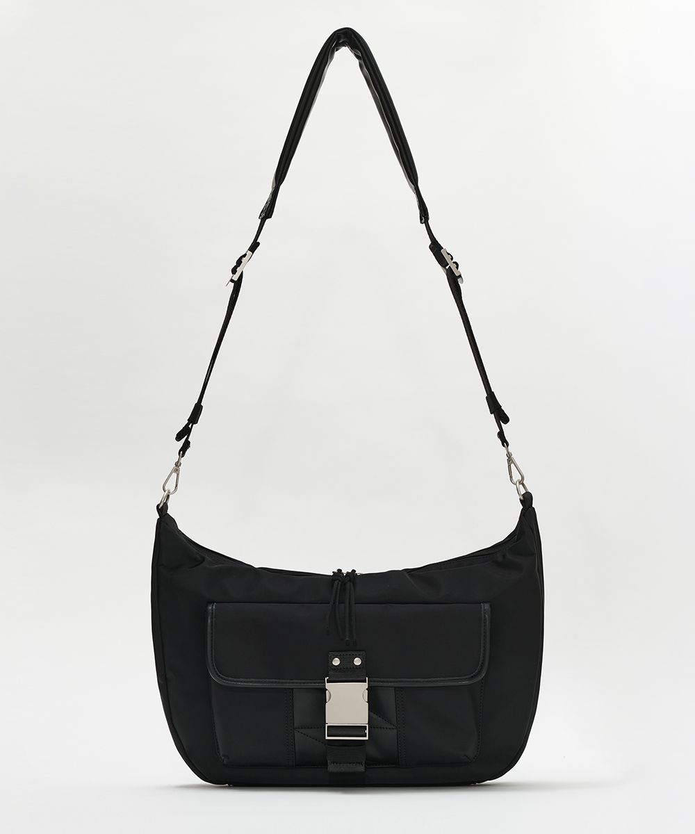 【MAISON MINED】21SS★ BUCKLE STRAP HOBO BAG MUSINSA | MAISON MINED BUCKLE STRAP HOBO BAG