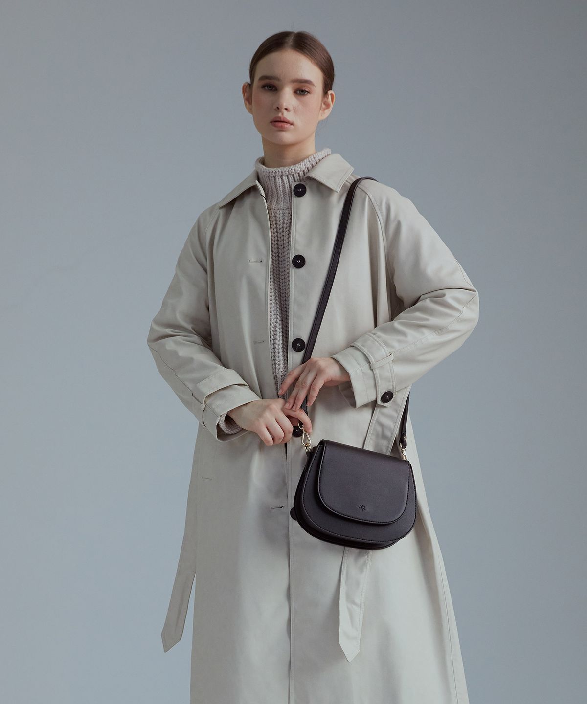 몽삭(MONSAC) 레디 크로스 바디백 블랙 AP12-2323-BK