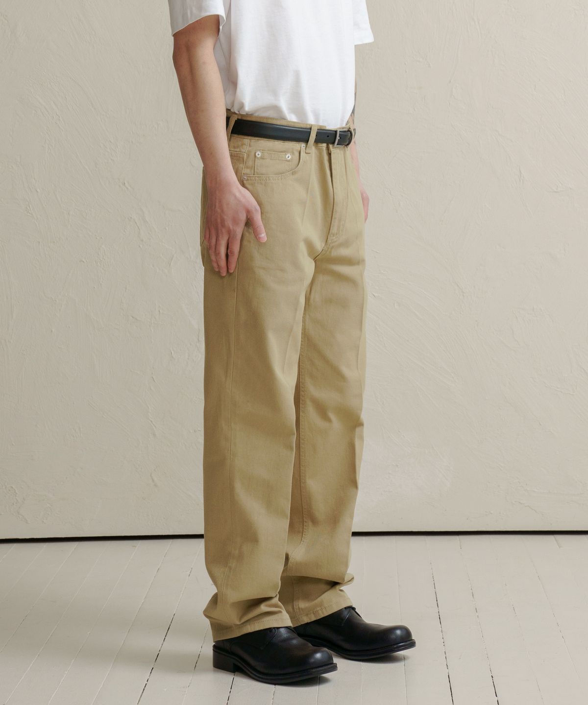 덴메이드(DENMADE) DEN0651 crease chino pants(beige)