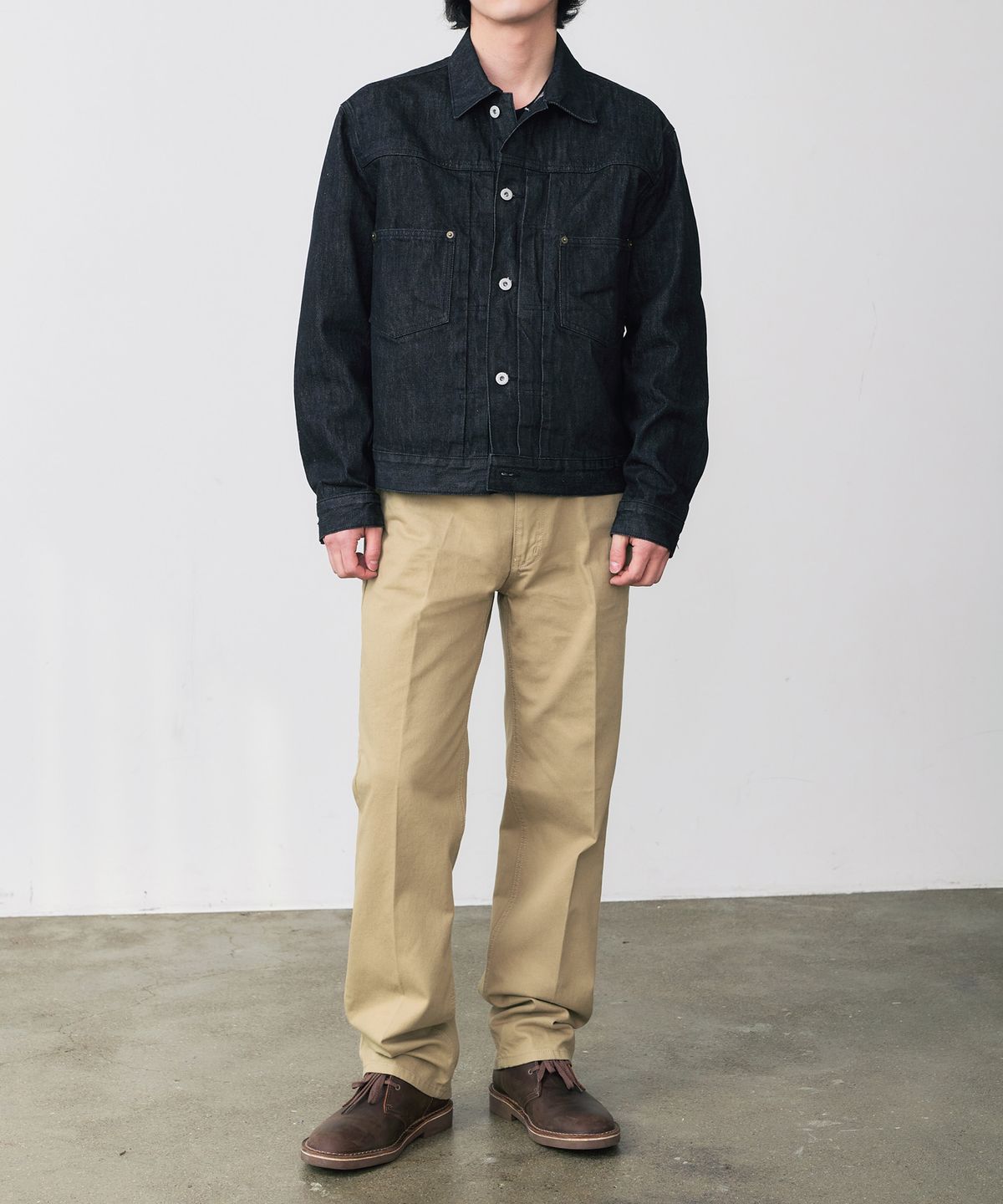 덴메이드(DENMADE) DEN0651 crease chino pants(beige)