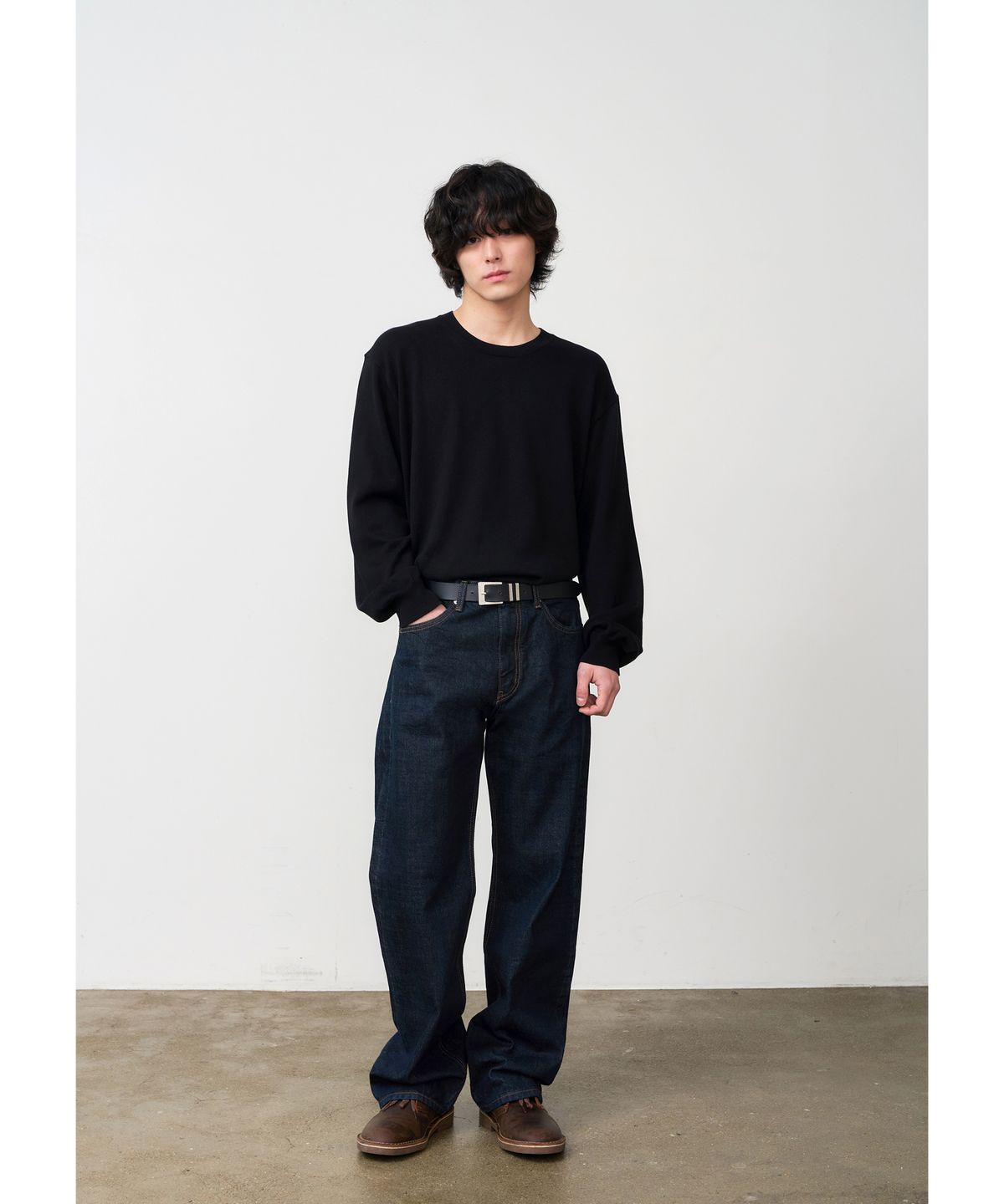 덴메이드(DENMADE) DEN0961 Selvedge Wide Fit (Deep Indigo)
