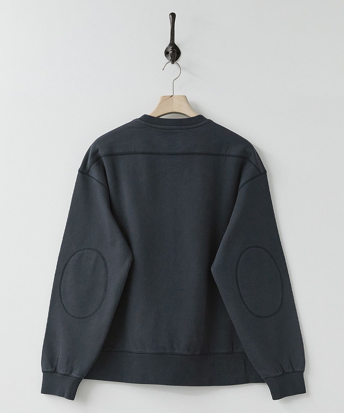 러프사이드(ROUGHSIDE) Oversized Sweat Shirt Navy