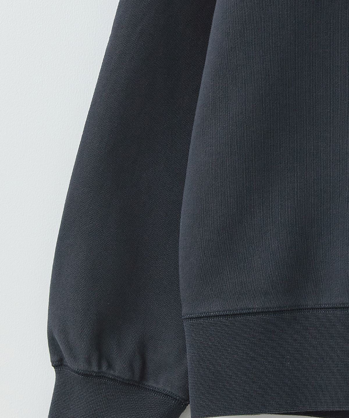 러프사이드(ROUGHSIDE) Oversized Sweat Shirt Navy