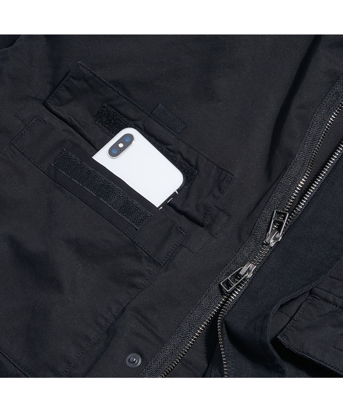 에스피오나지(ESPIONAGE) US Chemical Over Jacket Black