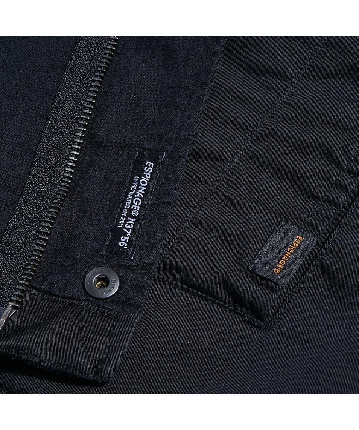 에스피오나지(ESPIONAGE) US Chemical Over Jacket Black