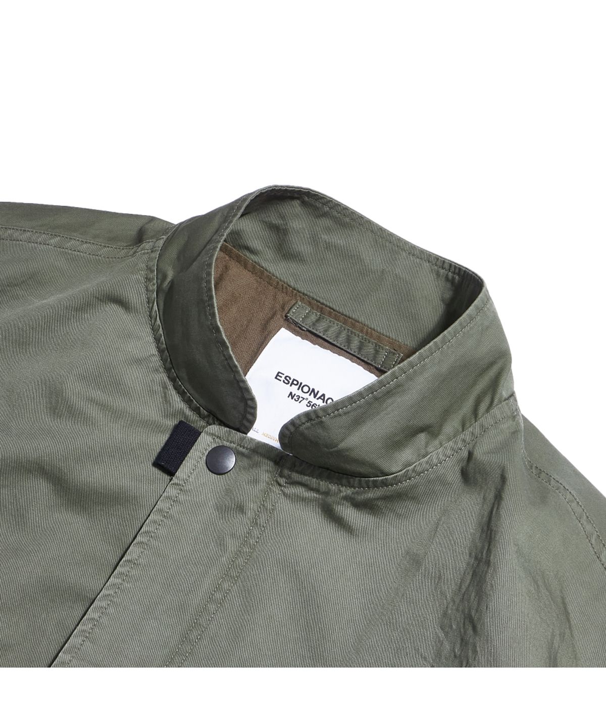 에스피오나지(ESPIONAGE) US Chemical Over Jacket Olive