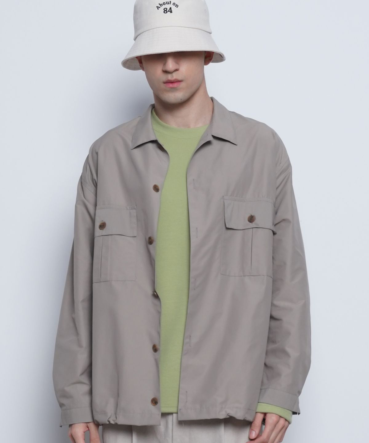 에이본(THE-ABON) M03 string over jacket black