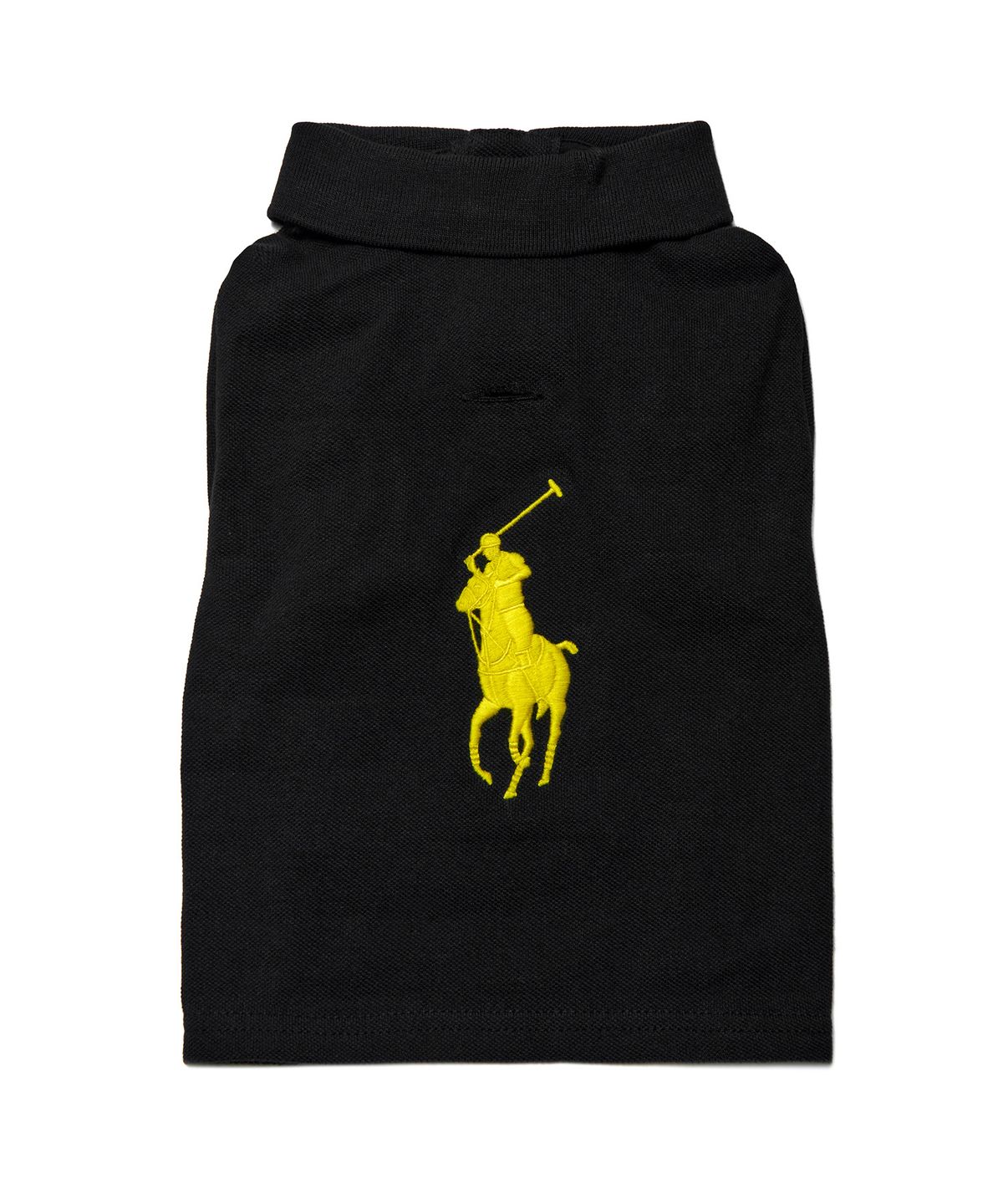 폴로 랄프 로렌(POLO RALPH LAUREN) 코튼 메시 빅포니 도그 폴로 셔츠 - 블랙