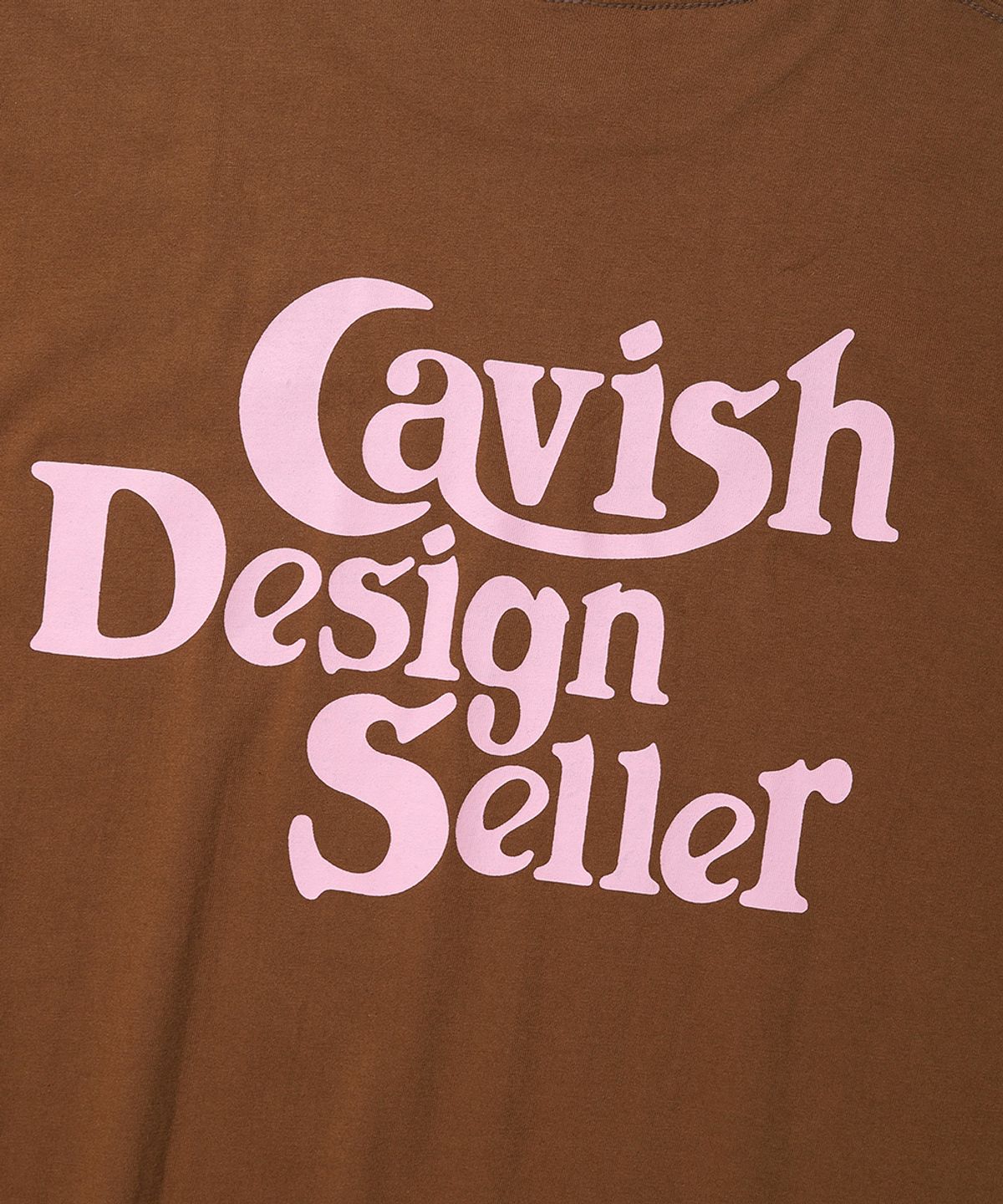 카비시(CAVISH) SELLER LOGO SS TEE BROWN(CV2BMMT500A)