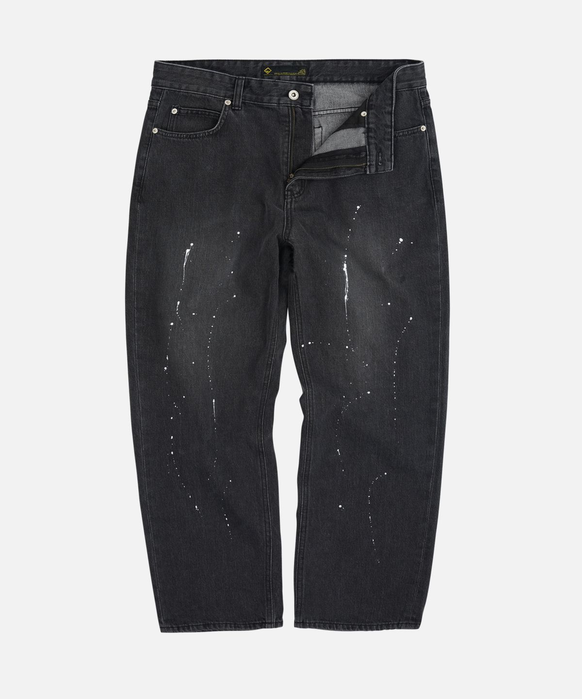 프리즘웍스(FRIZMWORKS) PAINTING WASHED PANTS _ WASHED BLACK