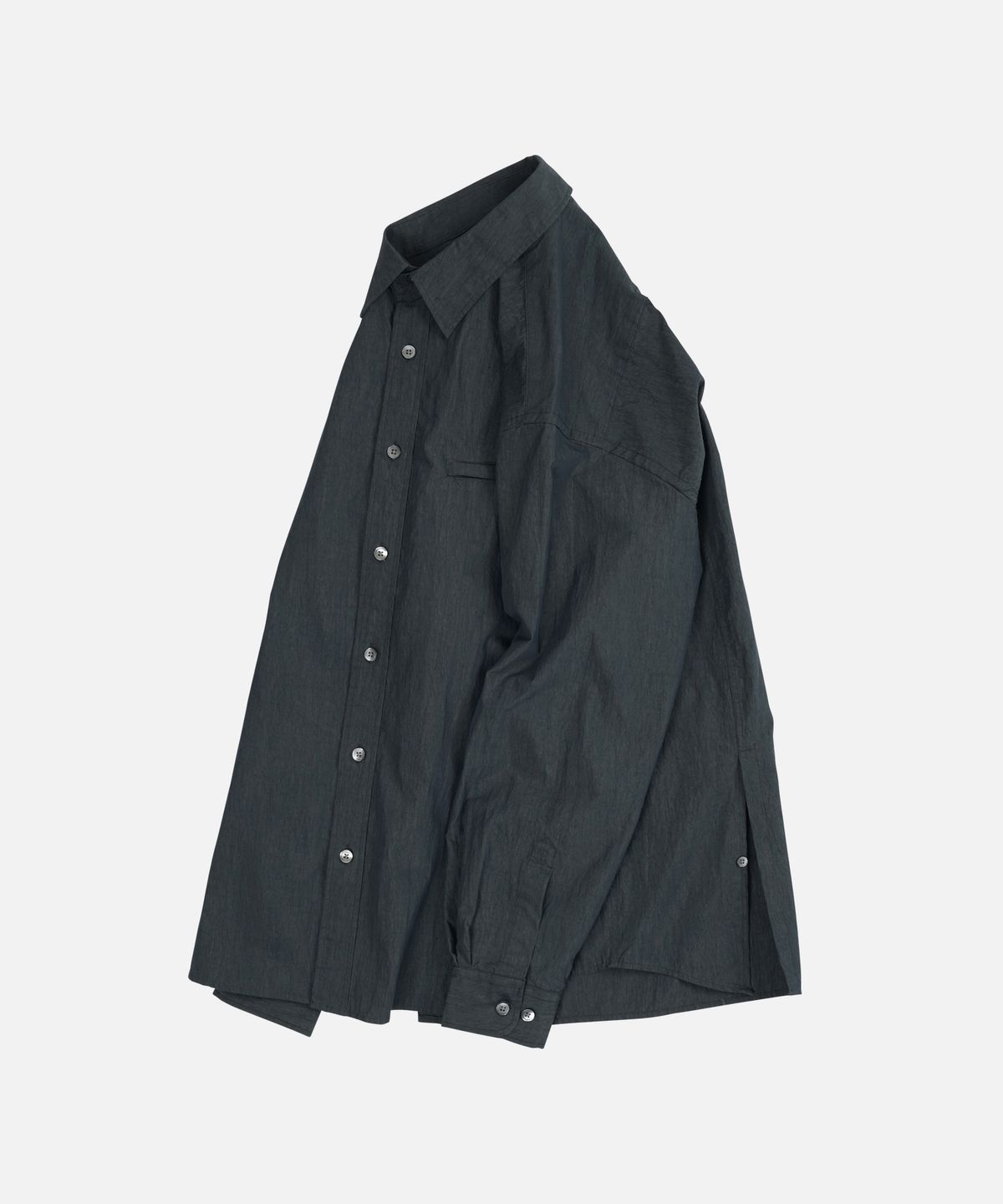 프리즘웍스(FRIZMWORKS) NYLON DOUBLE VENT SHIRT _ BLACK