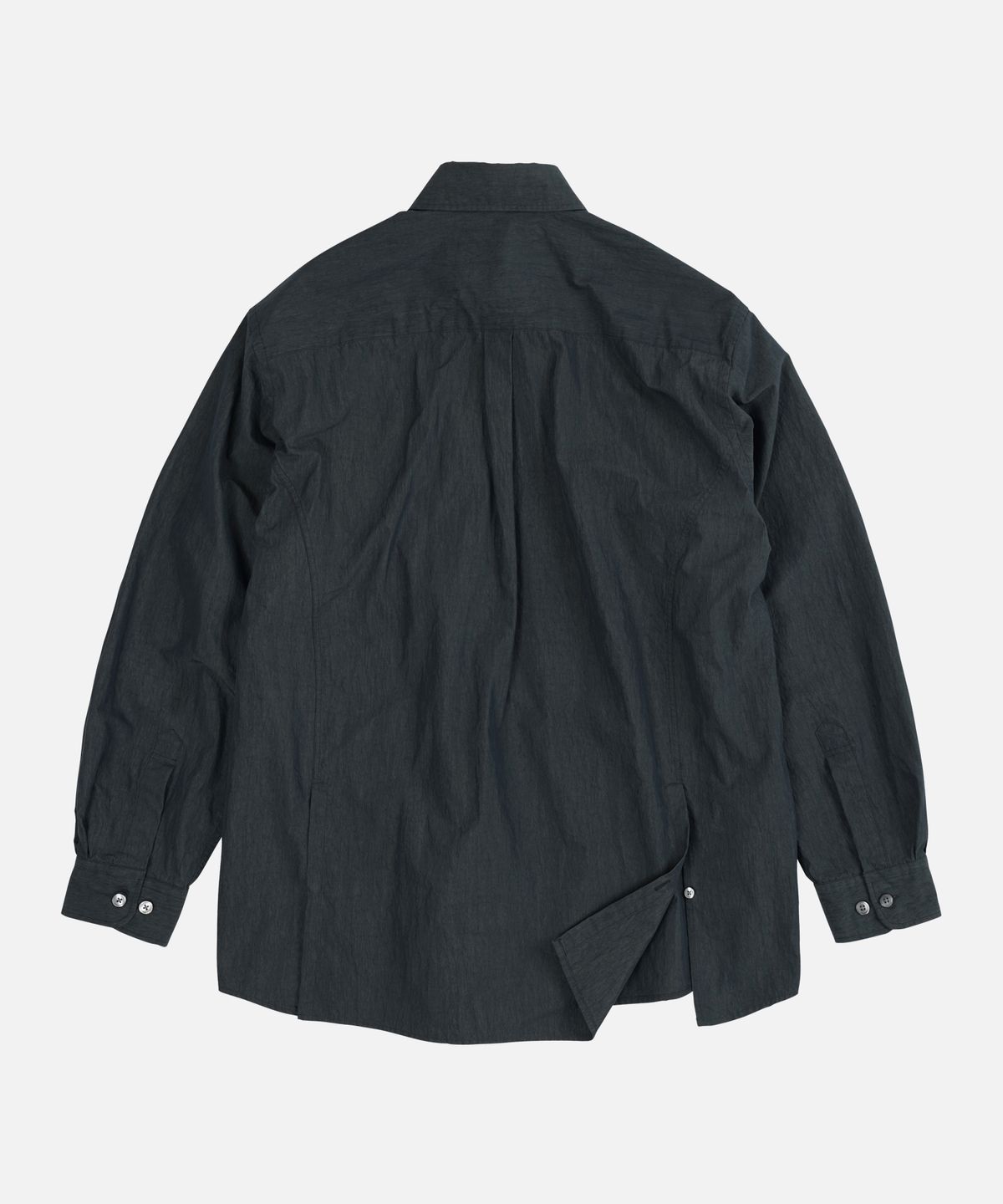 프리즘웍스(FRIZMWORKS) NYLON DOUBLE VENT SHIRT _ BLACK