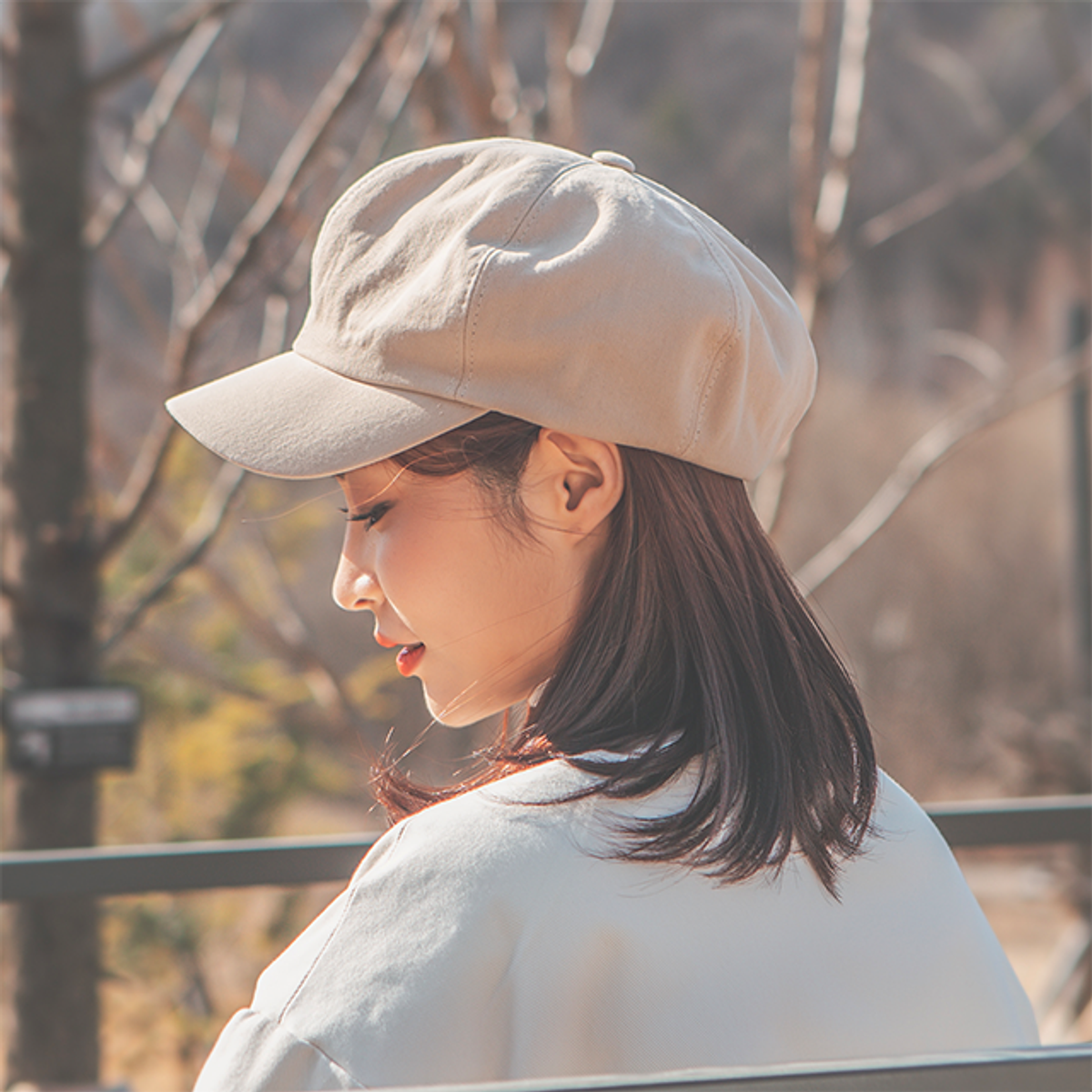 소다몬(SODAMON) 타로 뉴스보이캡 모자