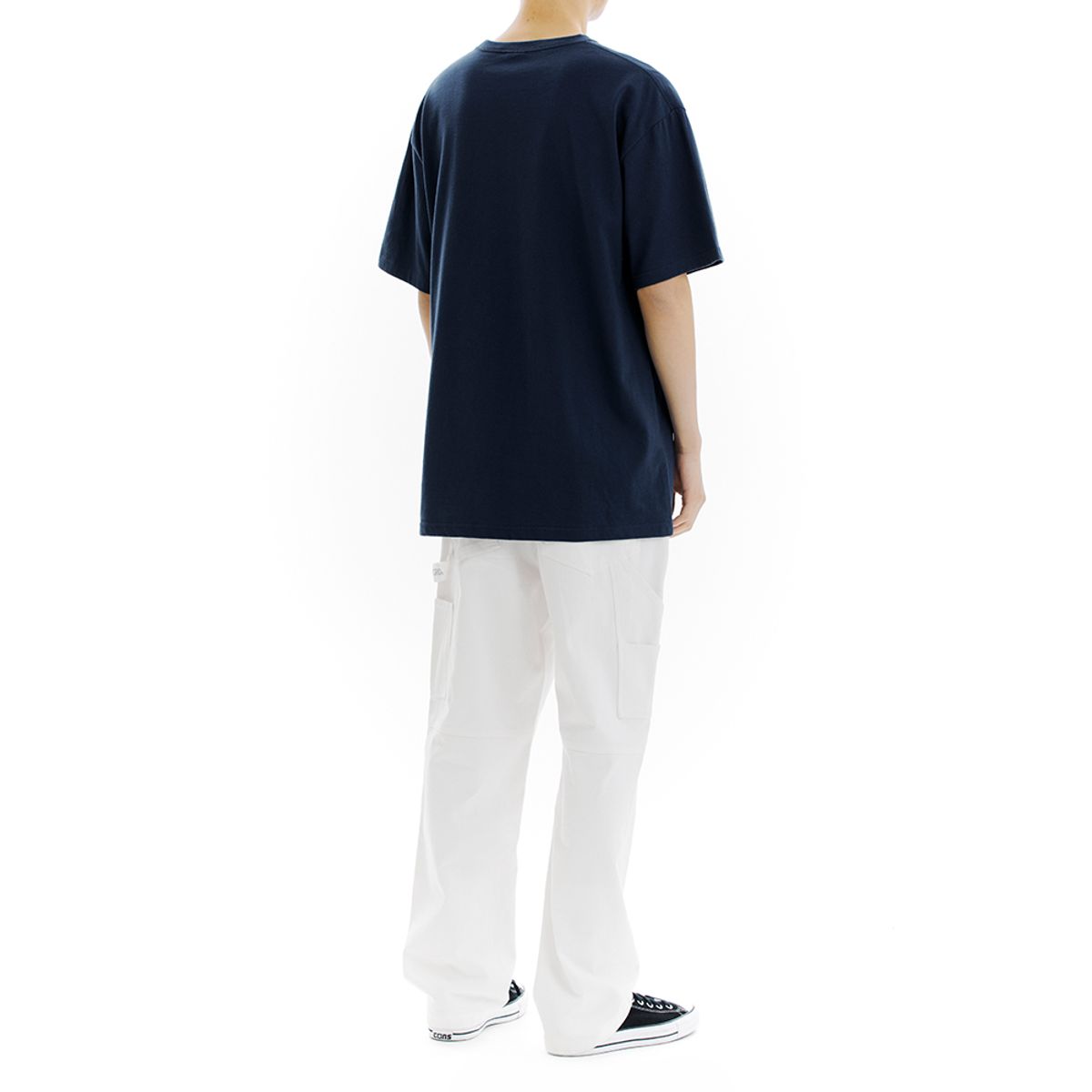 마하그리드(MAHAGRID) COLLEGE LOGO TEE NAVY(MG2BSMT536A)