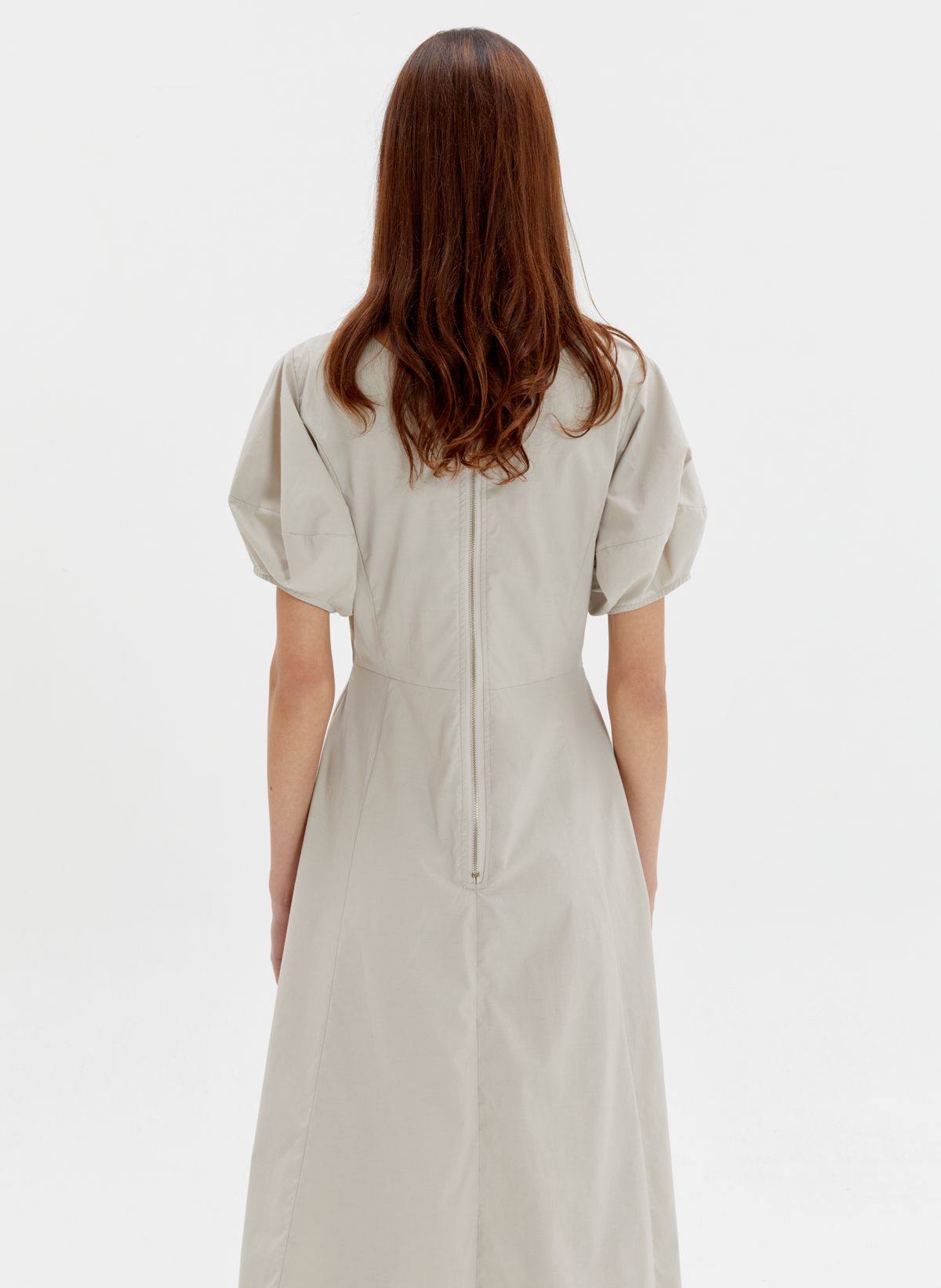 해브레스(HAVELESS) SIGNATURE PUFF DRESS BEIGE