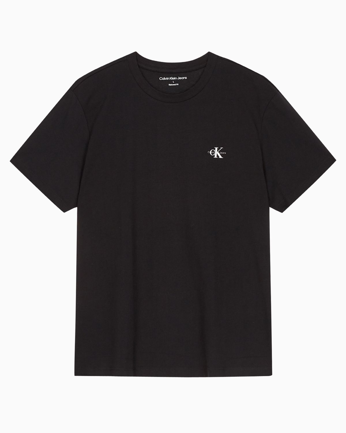 캘빈클라인 진(CALVIN KLEIN JEANS) [2PACK] 남녀공용 로고 솔리드 반팔 티셔츠 4RAB217 3GE