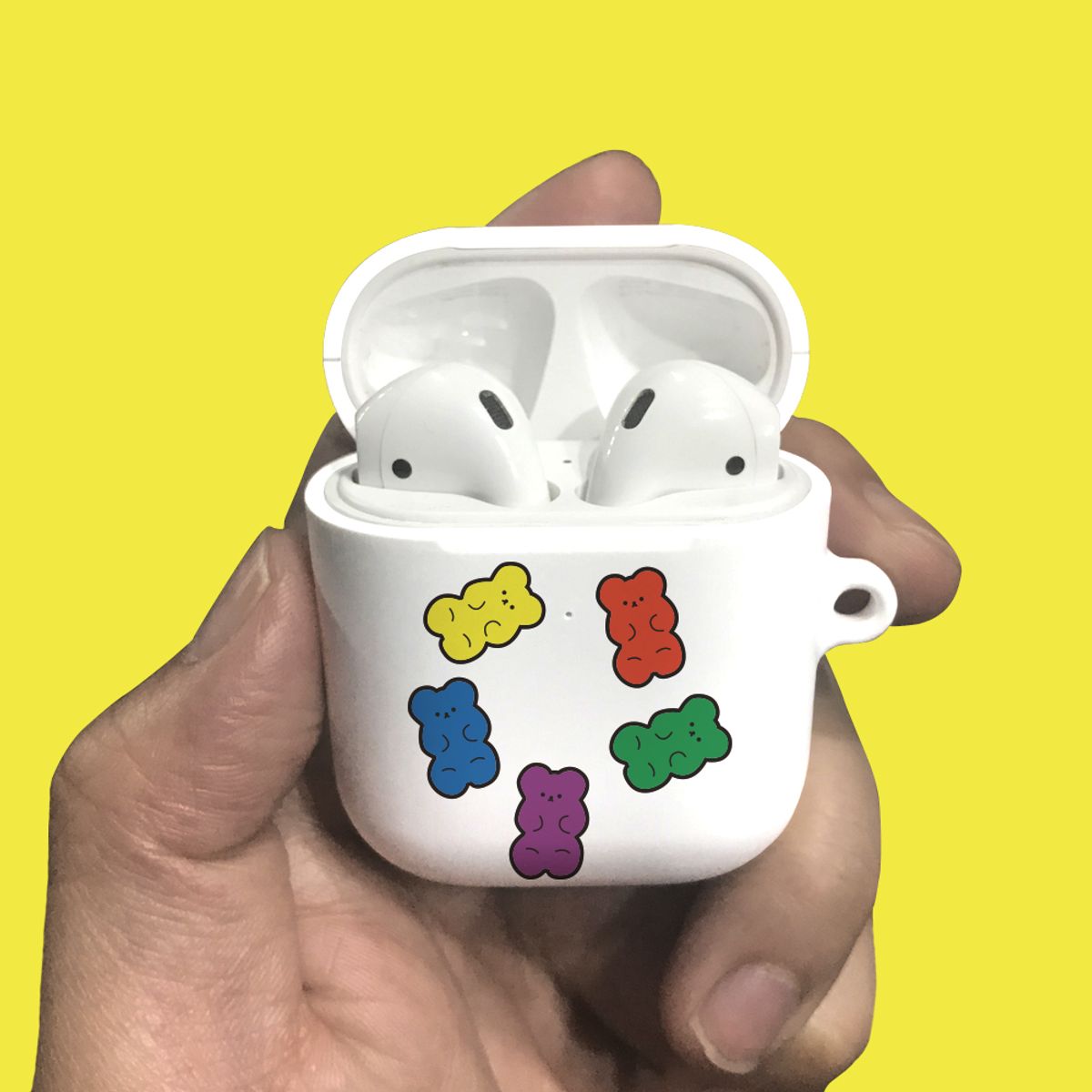 부기우기(BOOGIE WOOGIE) 에어팟/에어팟프로 케이스 - 젤리곰(Gummy Bear)