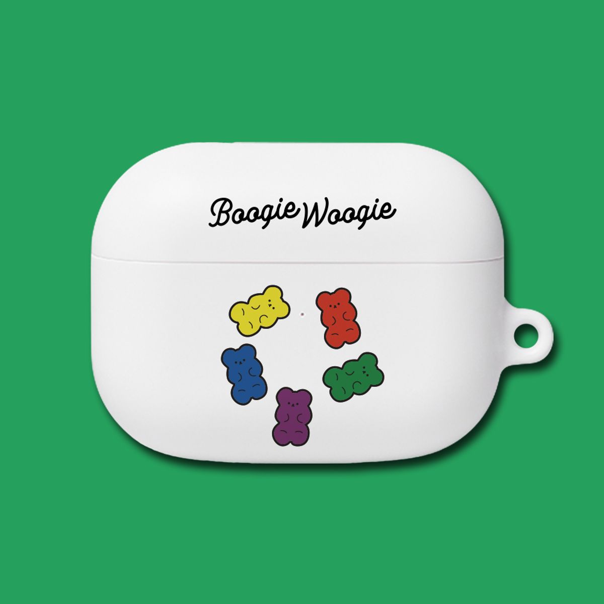 부기우기(BOOGIE WOOGIE) 에어팟/에어팟프로 케이스 - 젤리곰(Gummy Bear)