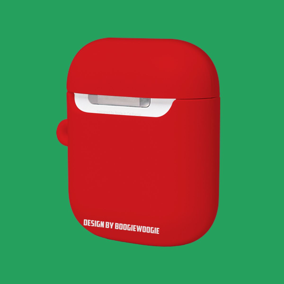 부기우기(BOOGIE WOOGIE) 에어팟/에어팟프로 케이스 - 레드(Red)