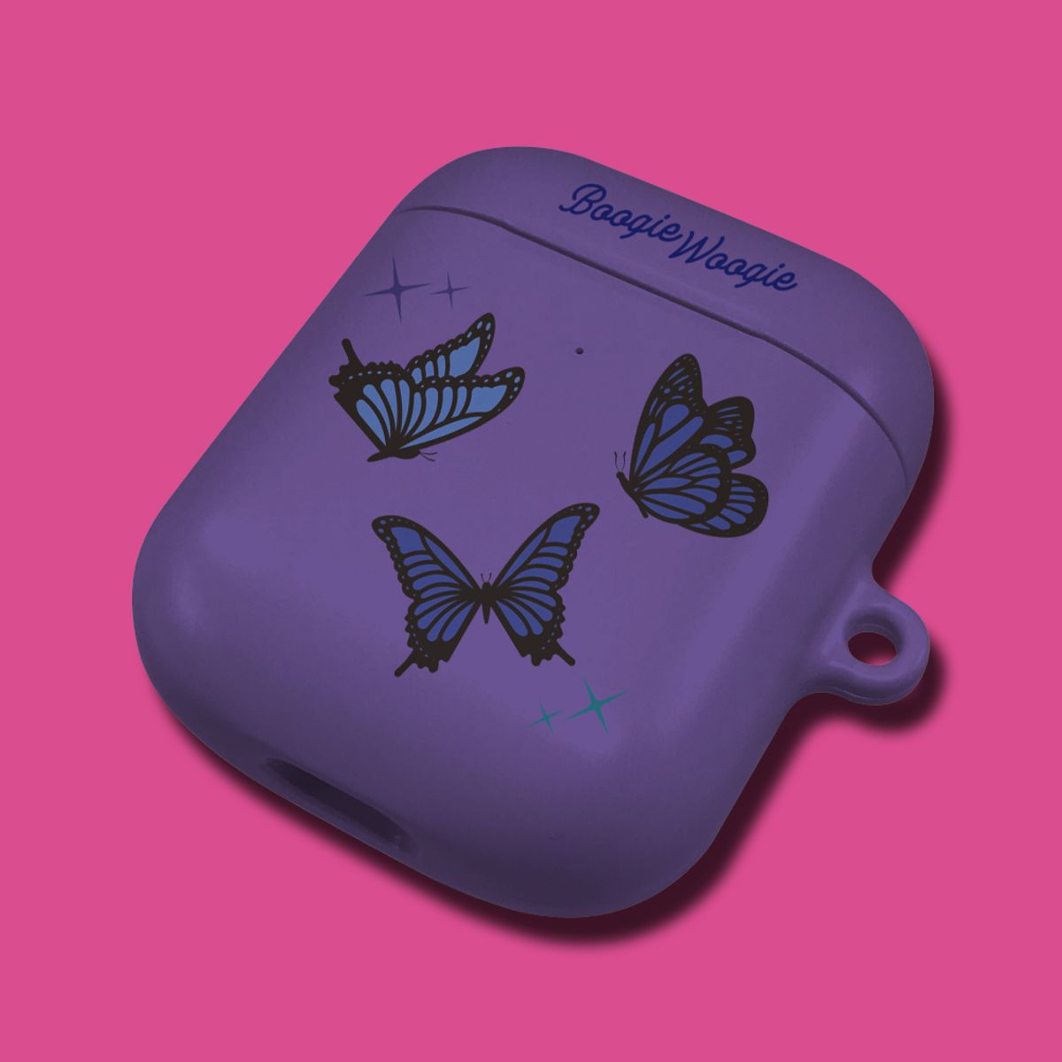 부기우기(BOOGIE WOOGIE) 에어팟/에어팟프로 케이스 - 나비(Butter Fly)