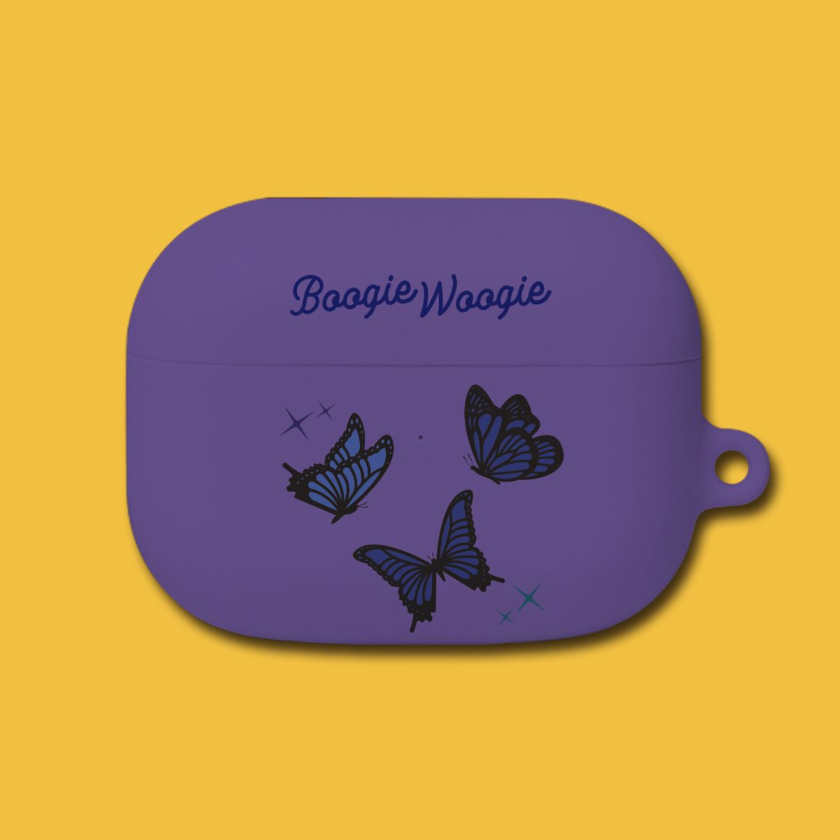 부기우기(BOOGIE WOOGIE) 에어팟/에어팟프로 케이스 - 나비(Butter Fly)