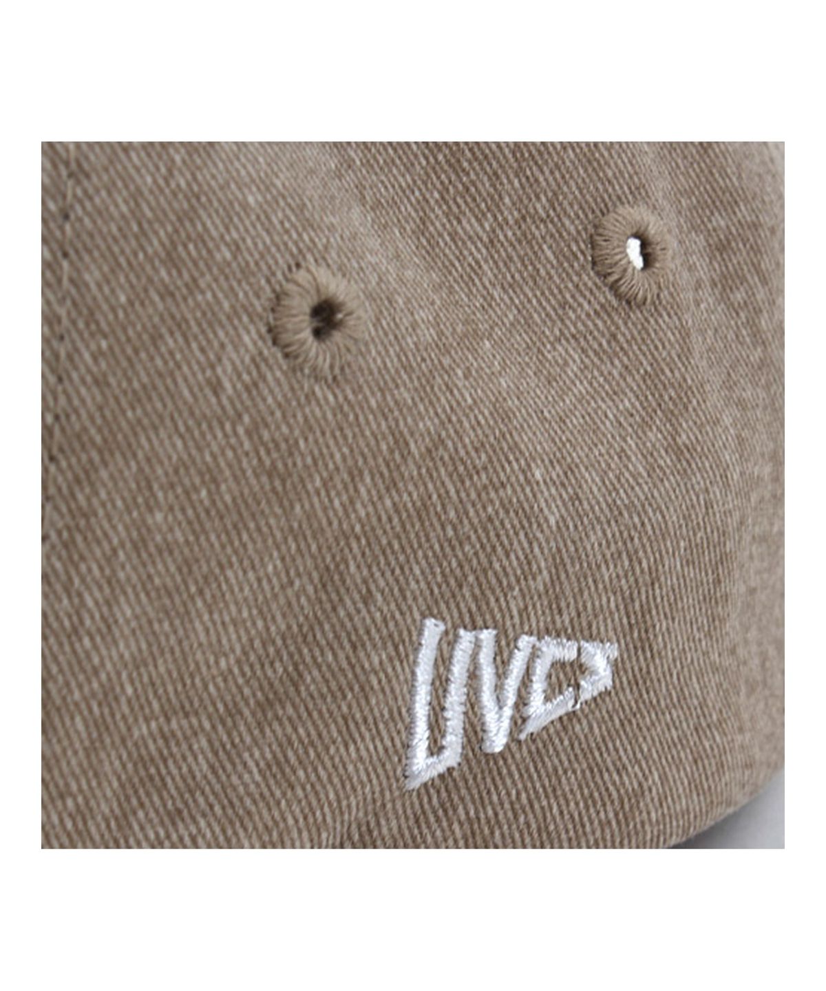 유니버셜 케미스트리(UNIVERSAL CHEMISTRY) Washing Beige Logo Low Ballcap 워싱볼캡