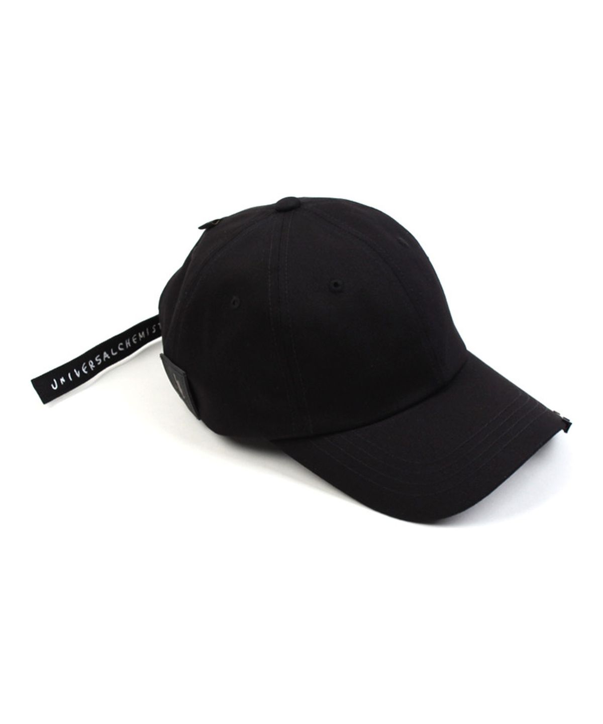 유니버셜 케미스트리(UNIVERSAL CHEMISTRY) BK Bar Black Low Ballcap 로우볼캡