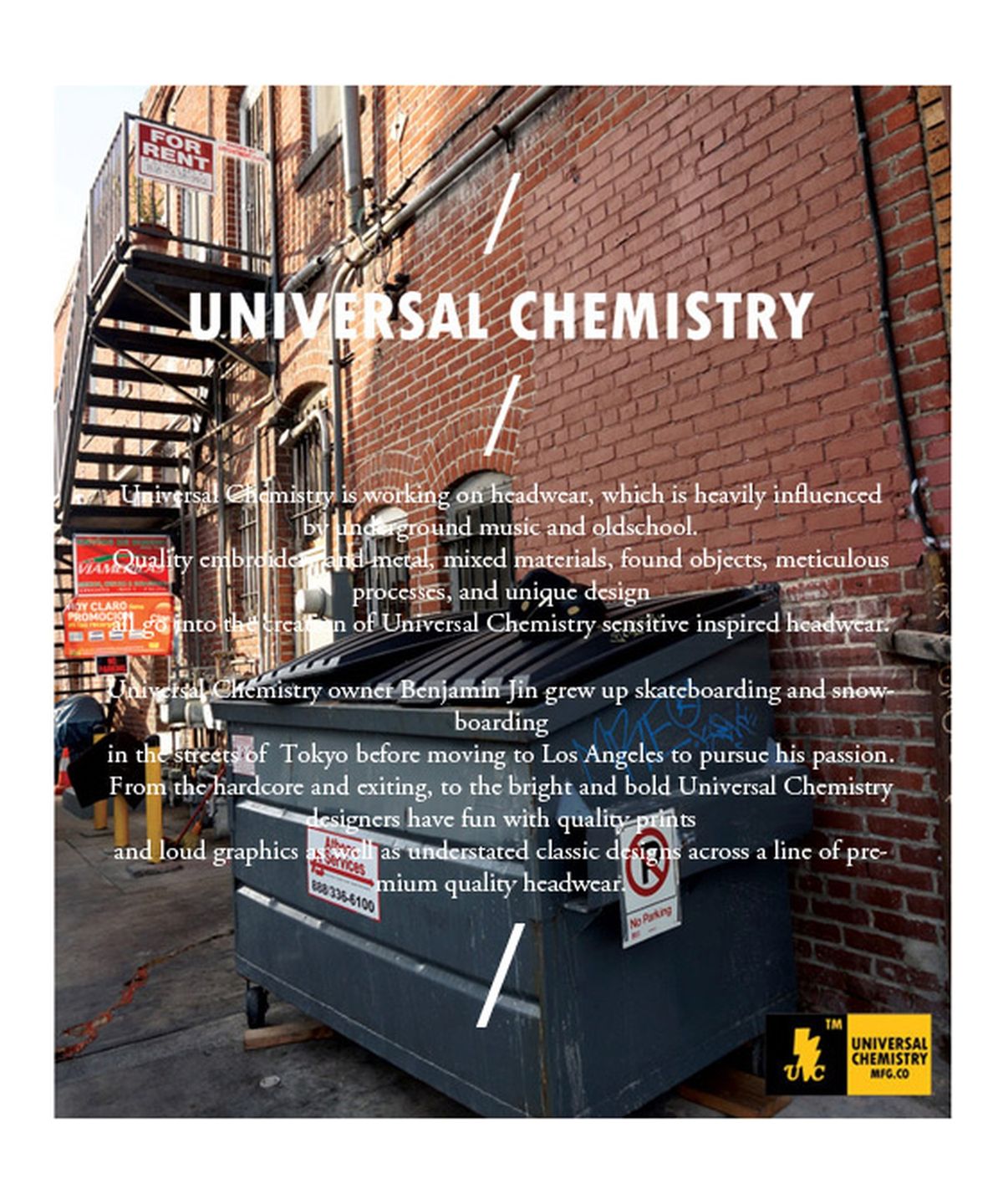 유니버셜 케미스트리(UNIVERSAL CHEMISTRY) BK Bar White Low Ballcap 로우볼캡
