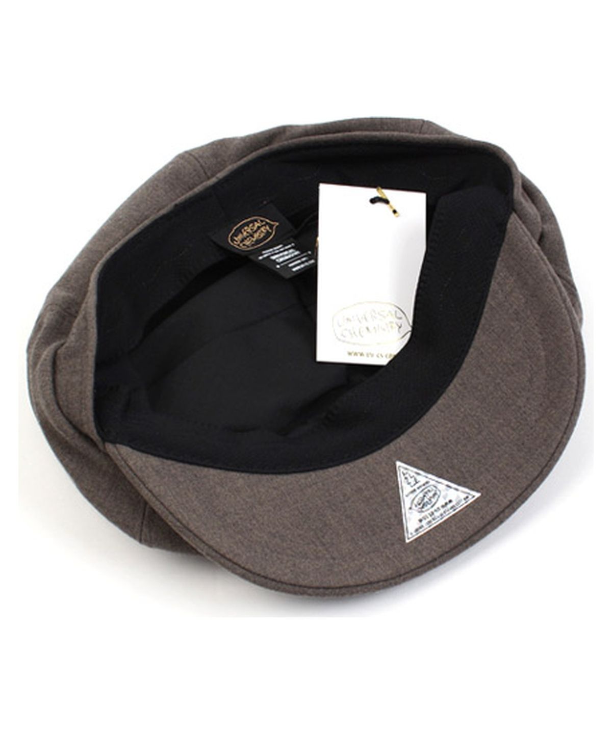 유니버셜 케미스트리(UNIVERSAL CHEMISTRY) Gray Low Poly Newsboy Cap 뉴스보이캡