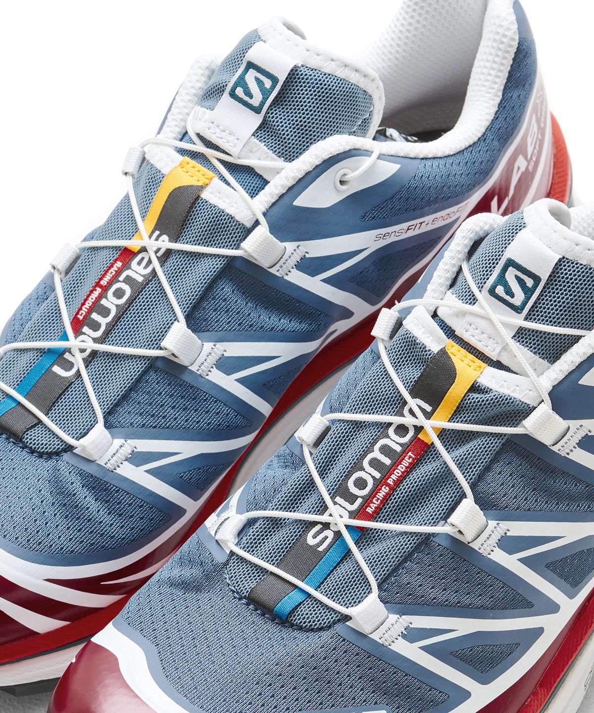 살로몬(SALOMON) XT-6 - 애쉴리 블루:화이트:체리 토마토 / L41317100