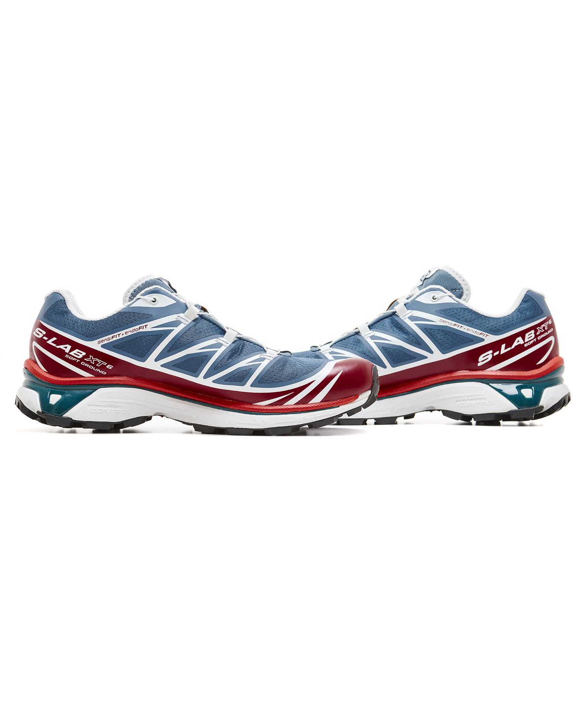 살로몬(SALOMON) XT-6 - 애쉴리 블루:화이트:체리 토마토 / L41317100