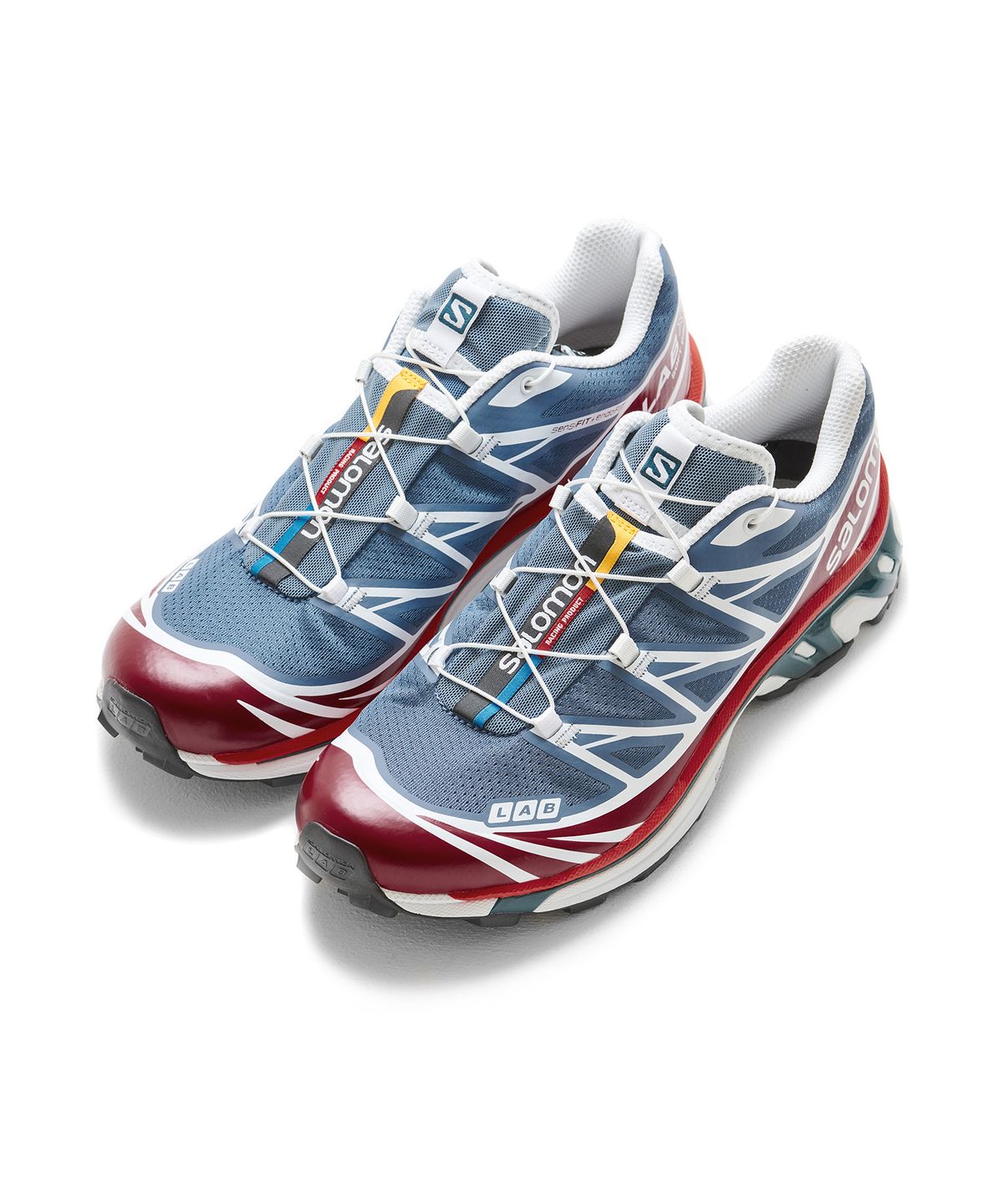 살로몬(SALOMON) XT-6 - 애쉴리 블루:화이트:체리 토마토 / L41317100