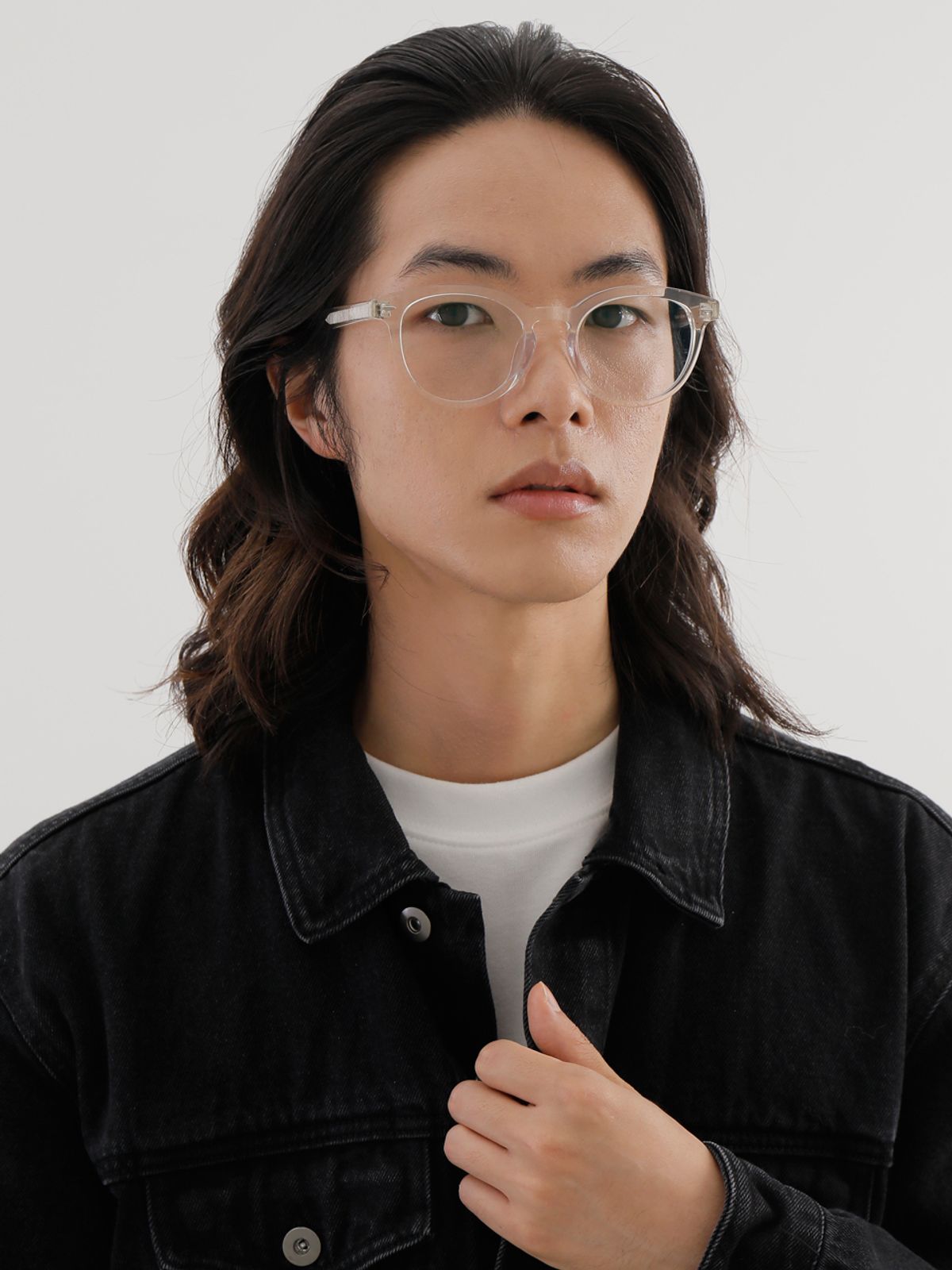 르네 하우윈(RENE HAUYNE) August 클리어 DR0806B 아세테이트 안경