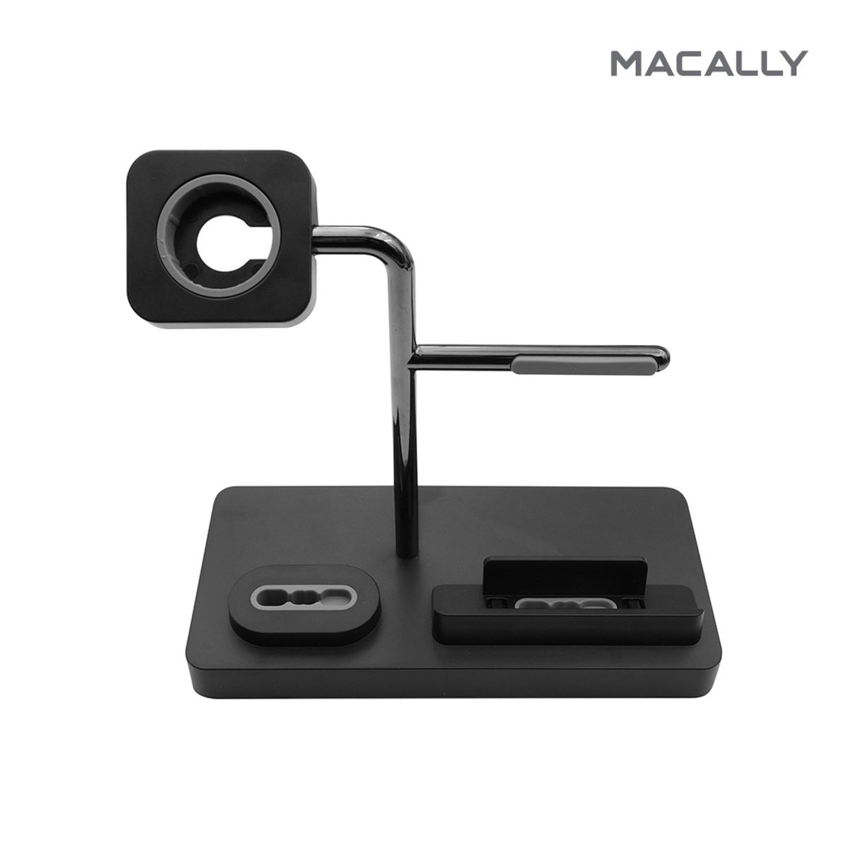 맥컬리(MACALLY) 애플 워치 3-IN-1 거치대 충전기 스탠드 MWATCHSTAND3