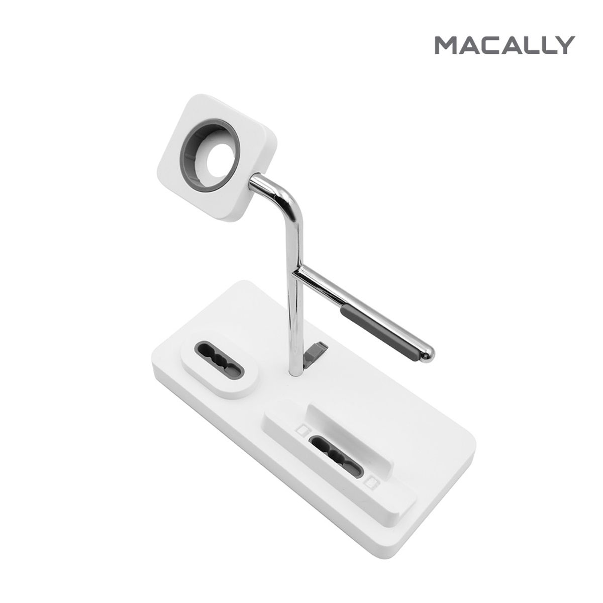 맥컬리(MACALLY) 애플 워치 3-IN-1 거치대 충전기 스탠드 MWATCHSTAND3