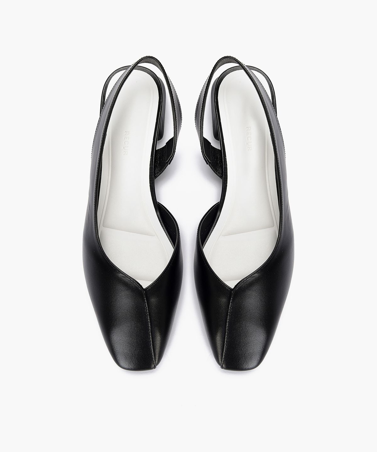 르쿠어에쿠어(RECUR ECUR) 히든커버업 르쿠어 45 슬링백 블랙 1033